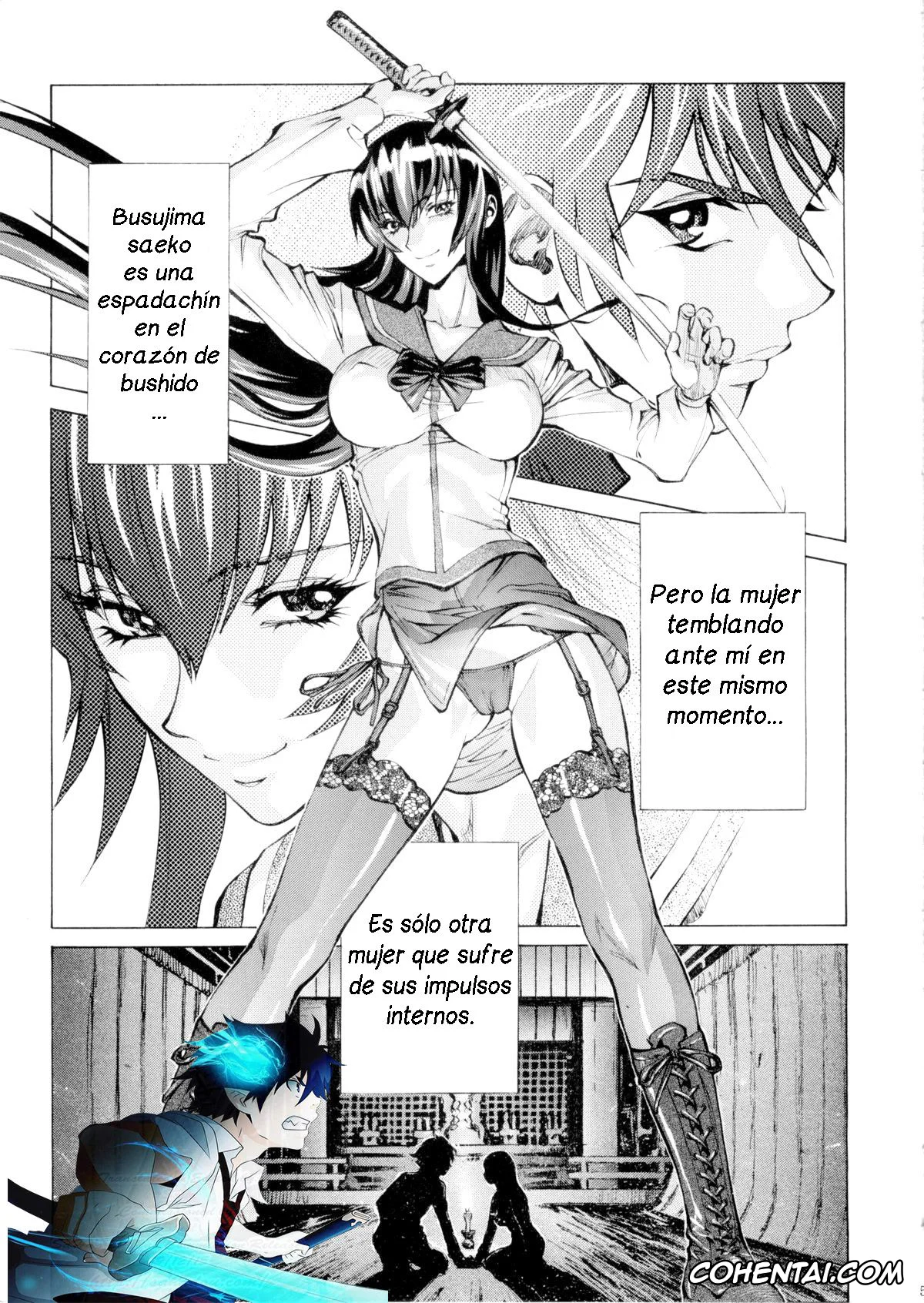 Highschool Of The Dead xxx, Saeko Busujima xxx, Takashi Komuro xxx, Saeko (Highschool of the Dead), pagina 4