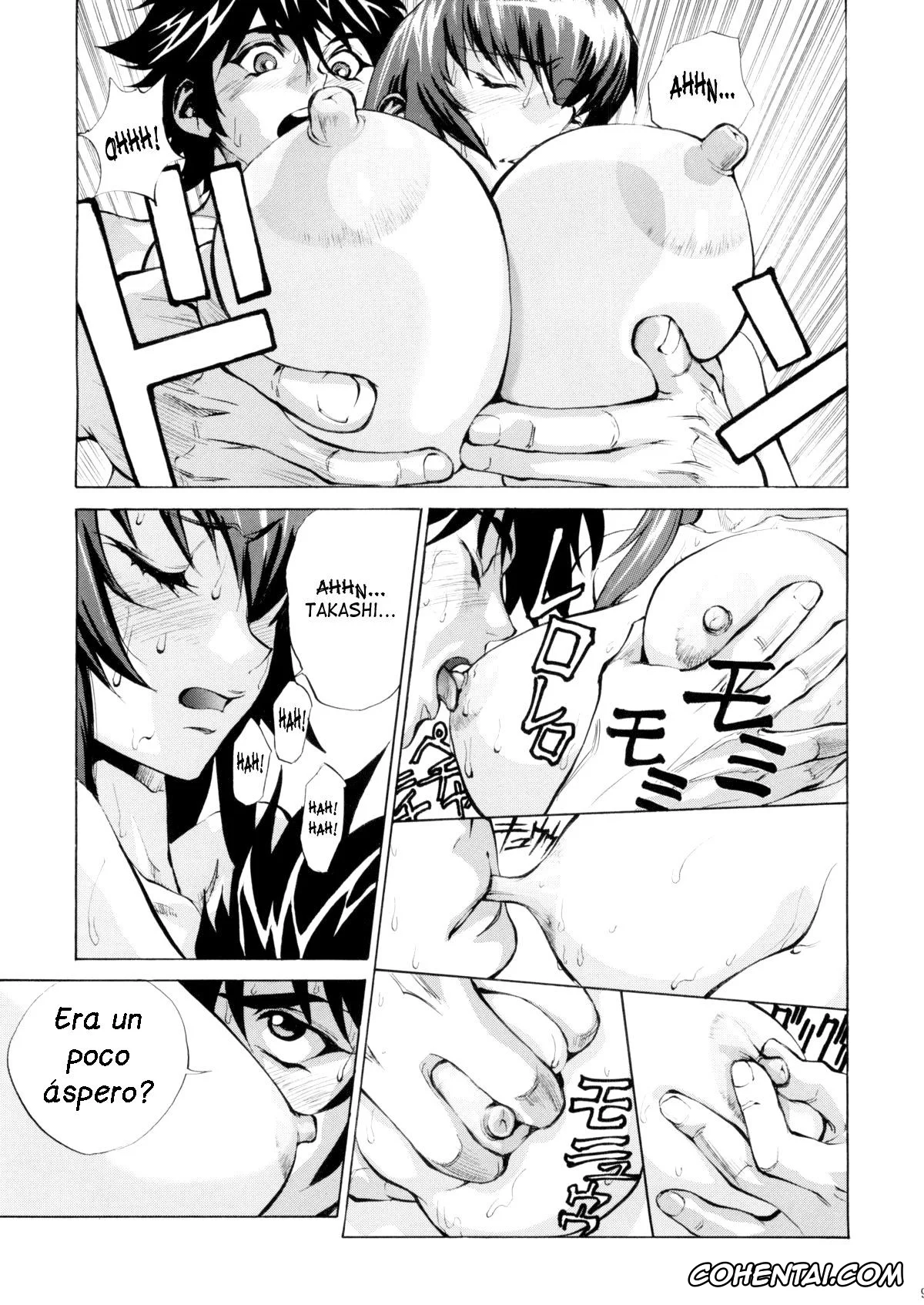 Highschool Of The Dead porno, Saeko Busujima porno, Takashi Komuro porno, Saeko (Highschool of the Dead), pagina 8