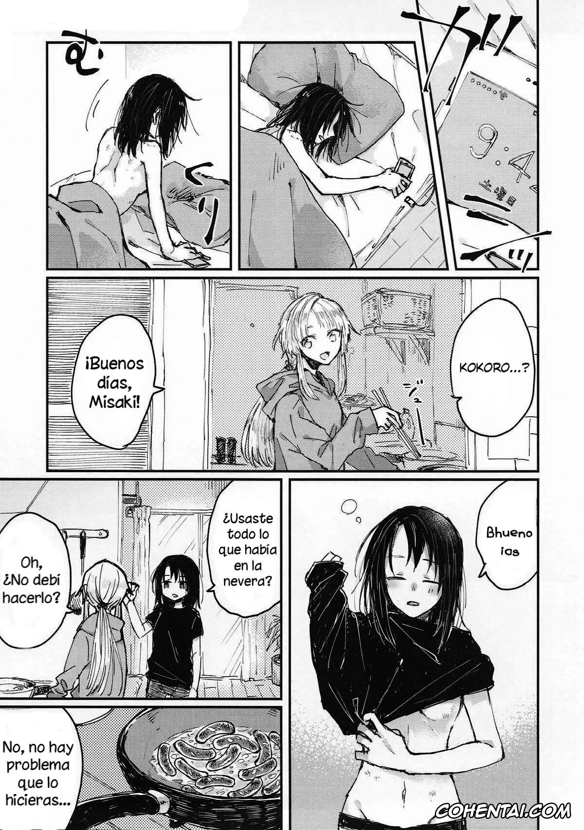 BanG Dream! hentai, Kokoro Tsurumaki hentai, Misaki Okusawa hentai, Heya de Kimi, Kakushinhan (BanG Dream!), pagina 6