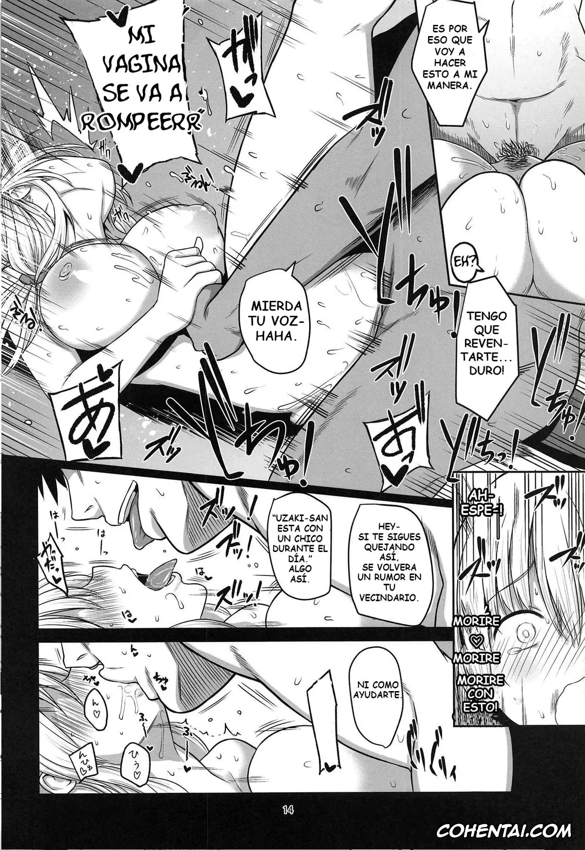 Uzaki-chan wa Asobitai! hentai, Shinichi Sakurai hentai, Tsuki Uzaki hentai, Uzaki Mama wa Mousou ga Tomaranai! (Uzaki-Chan wa Asobitai!), pagina 12