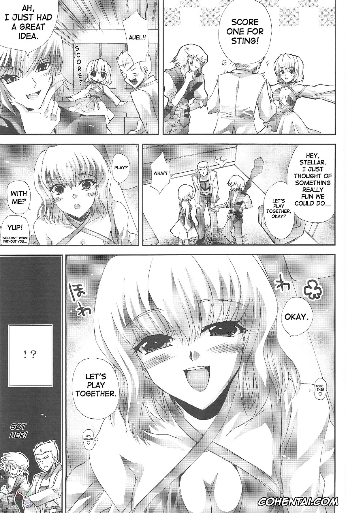 Gundam Seed Destiny hentai, Auel Neider hentai, Stella Loussier hentai, Sting Oakley hentai, FUWA+FUWA (Gundam SEED DESTINY), pagina 6