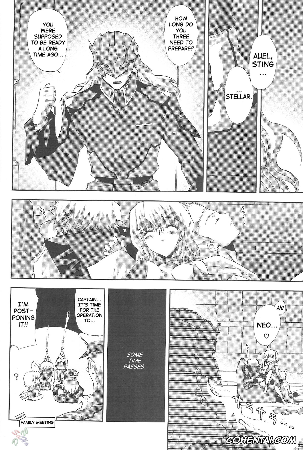 Gundam Seed Destiny hentai, Auel Neider hentai, Stella Loussier hentai, Sting Oakley hentai, FUWA+FUWA (Gundam SEED DESTINY), pagina 15