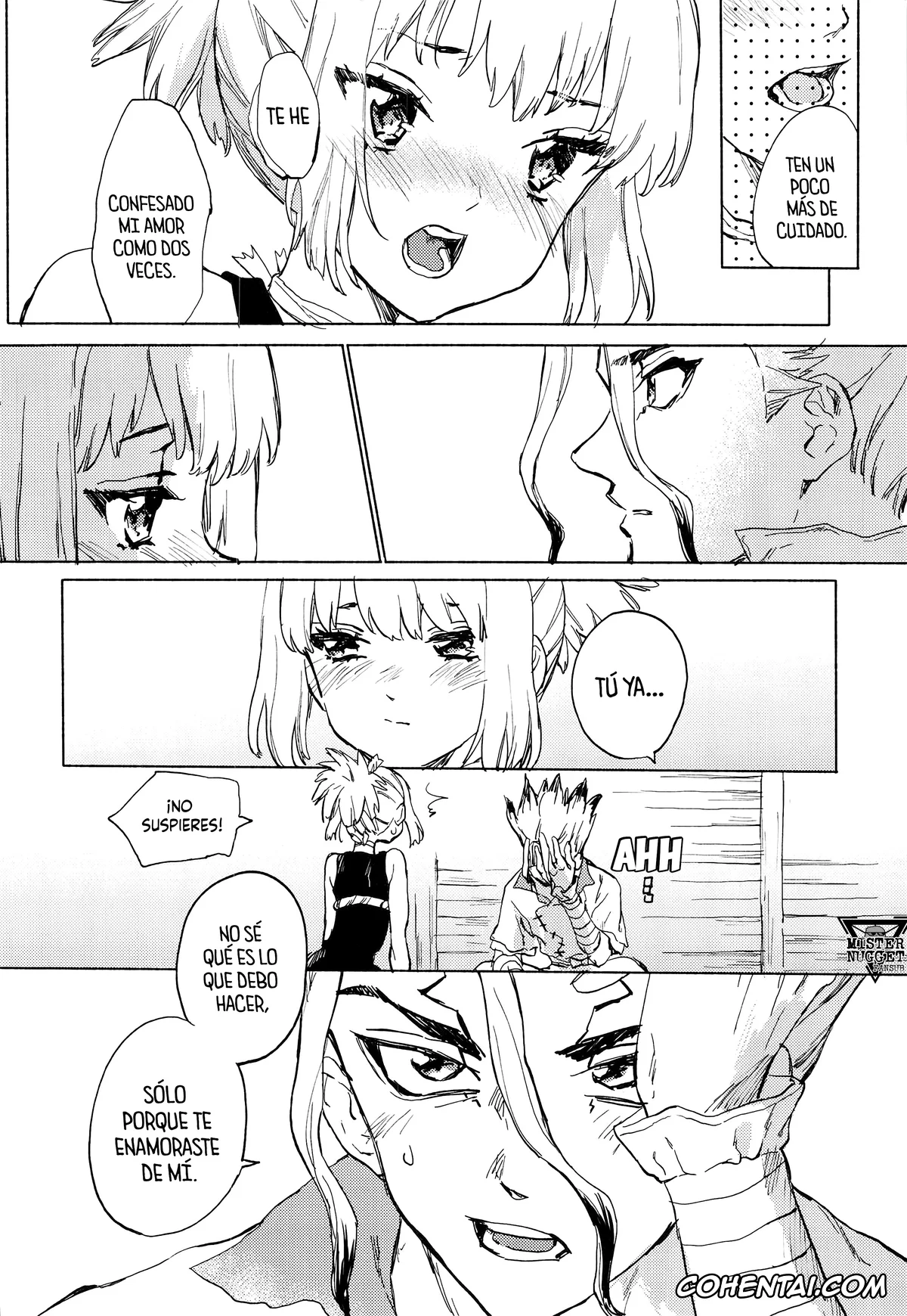 Dr. STONE xxx, Kohaku xxx, Senku Ishigami xxx, HEAVENLY LOVER (Dr. STONE), pagina 13