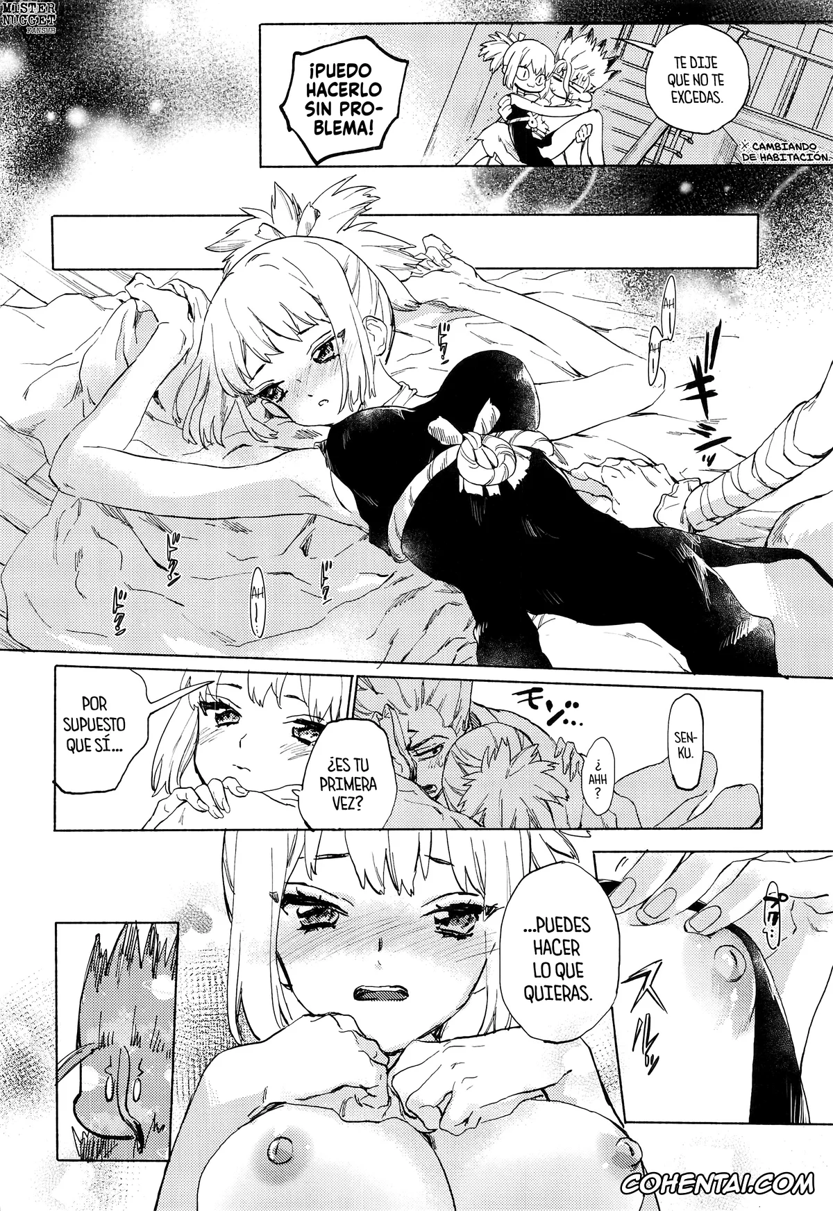 Dr. STONE hentai, Kohaku hentai, Senku Ishigami hentai, HEAVENLY LOVER (Dr. STONE), pagina 15