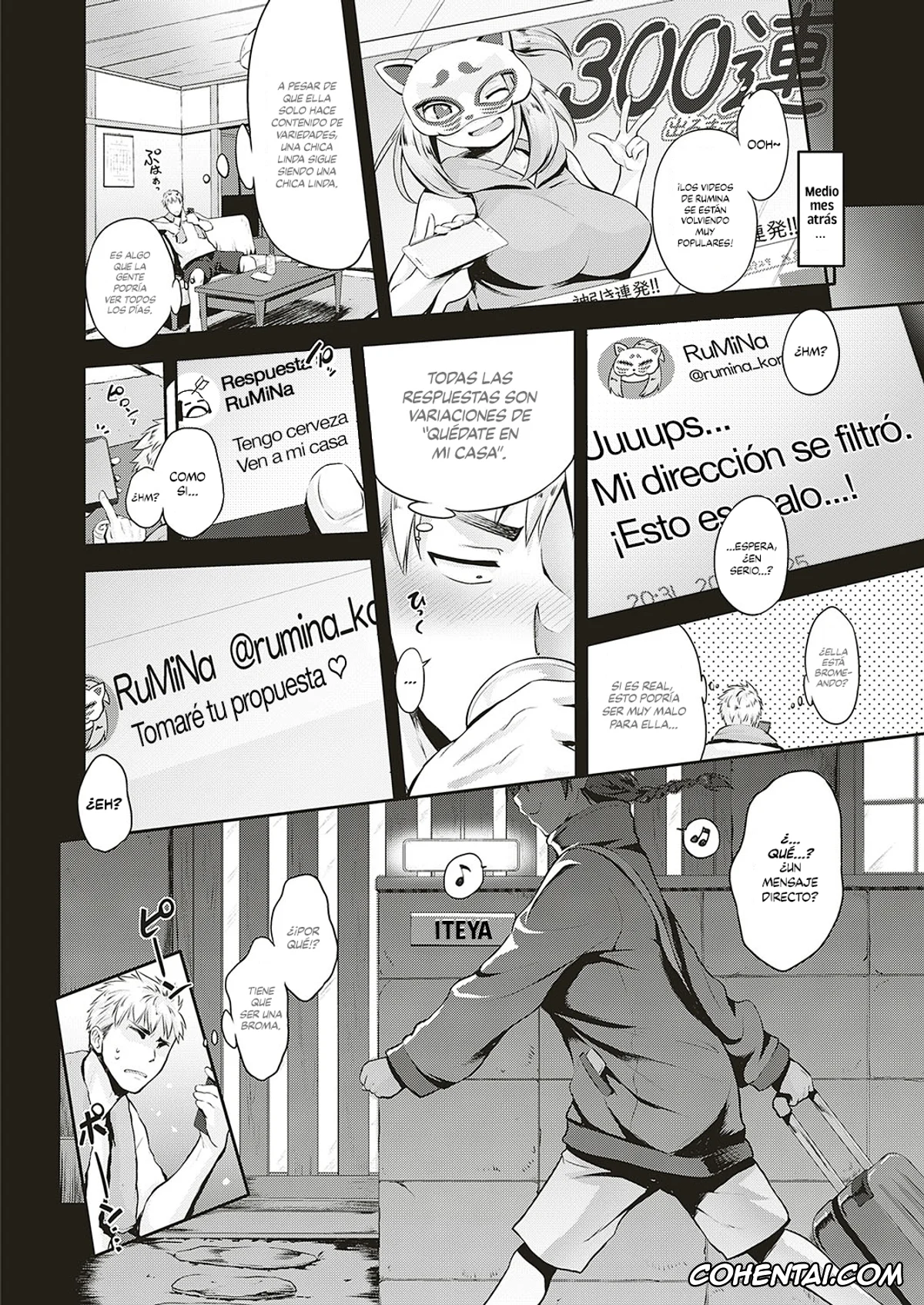 Revistas porno, COMIC ExE porno, Lovetuber (COMIC ExE 20), pagina 2
