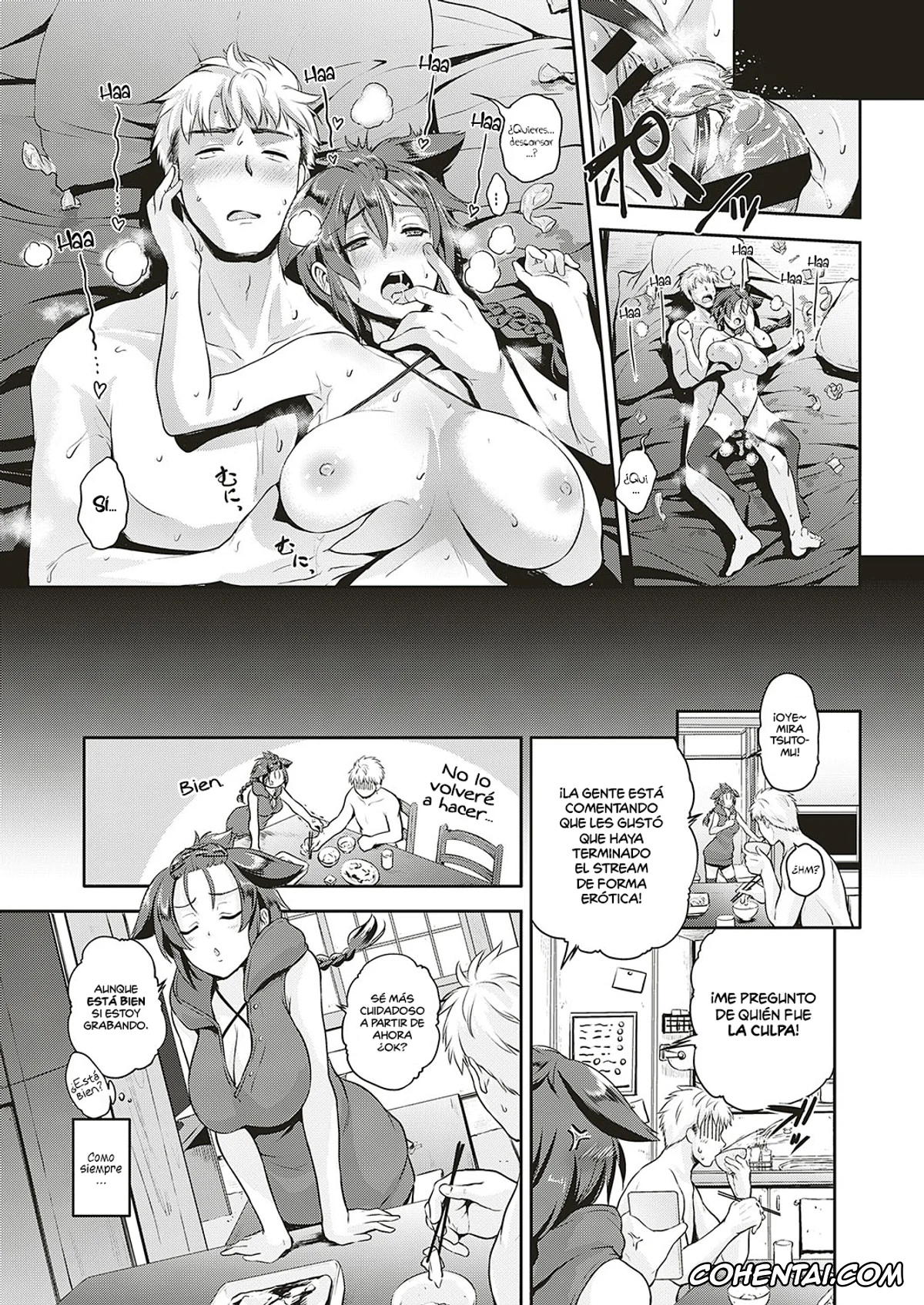 Revistas hentai, COMIC ExE hentai, Lovetuber (COMIC ExE 20), pagina 27