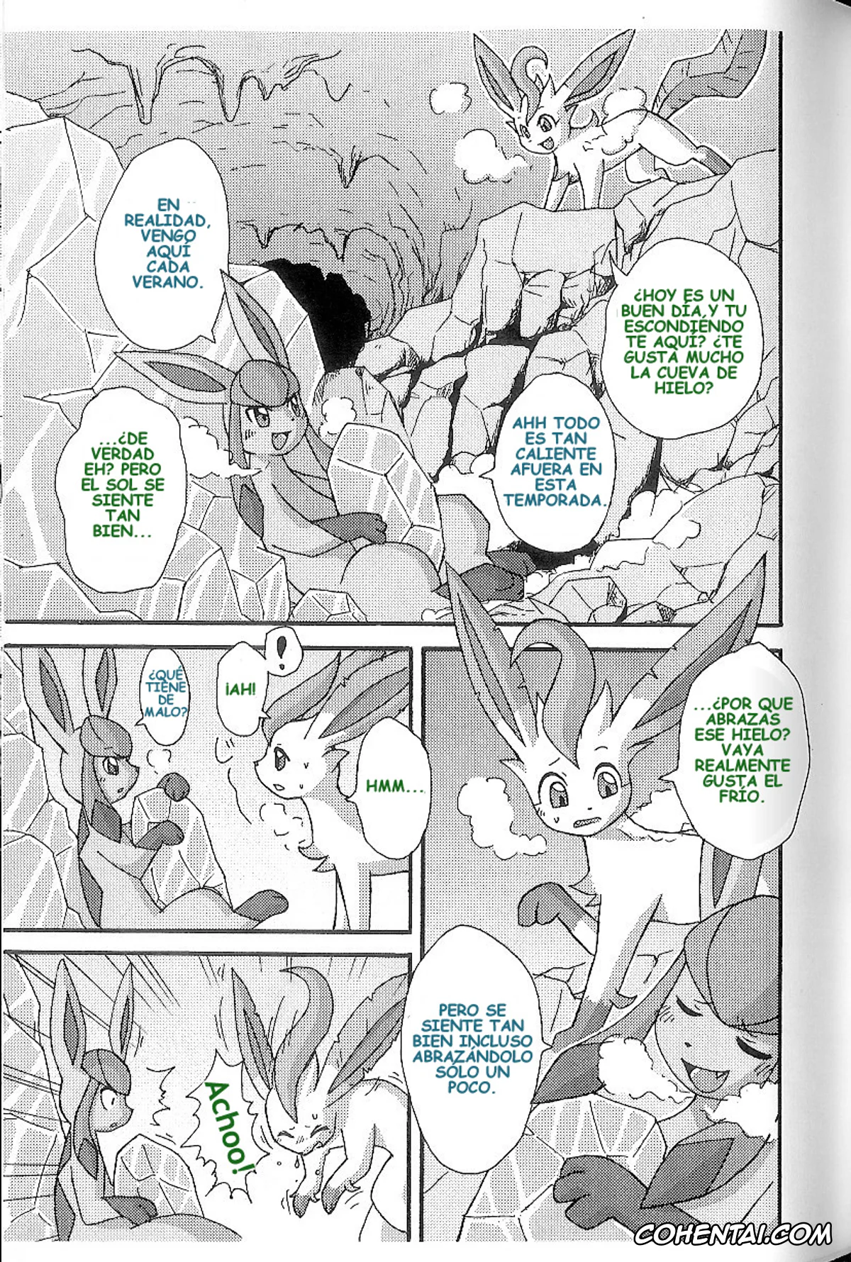 Pokemon | Pocket Monsters hentai, Glaceon hentai, Leafeon hentai, Hyouketsu-Yasai (Pokémon), pagina 3