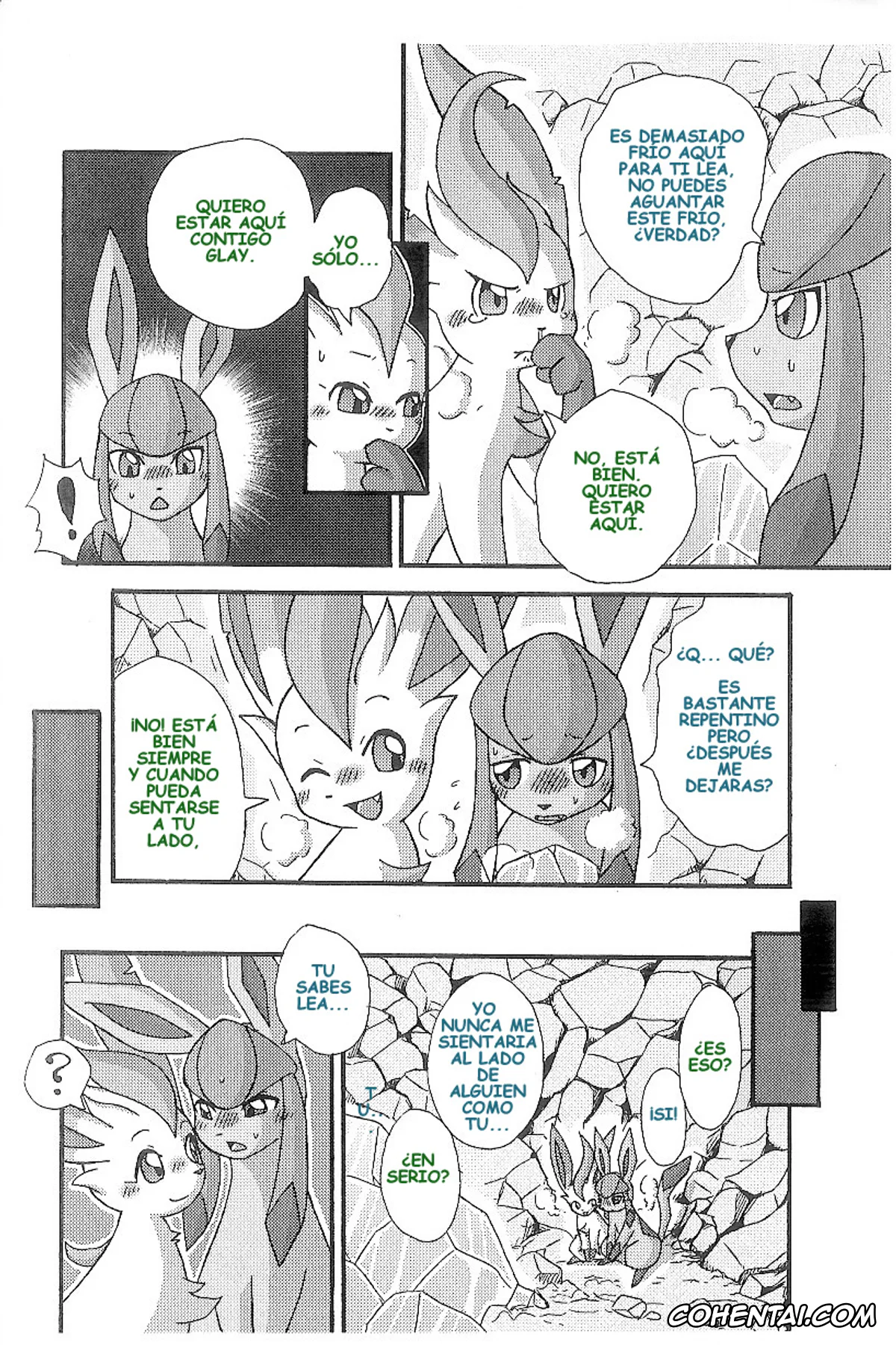 Pokemon | Pocket Monsters xxx, Glaceon xxx, Leafeon xxx, Hyouketsu-Yasai (Pokémon), pagina 4