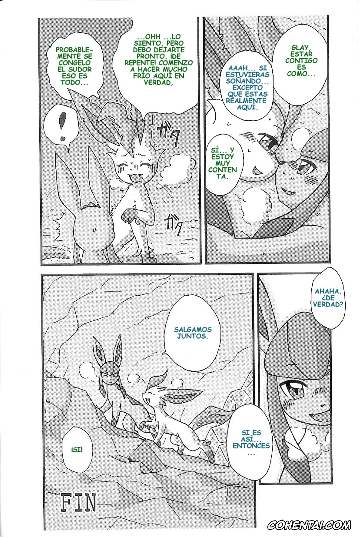 Pokemon | Pocket Monsters xxx, Glaceon xxx, Leafeon xxx, Hyouketsu-Yasai (Pokémon), pagina 10