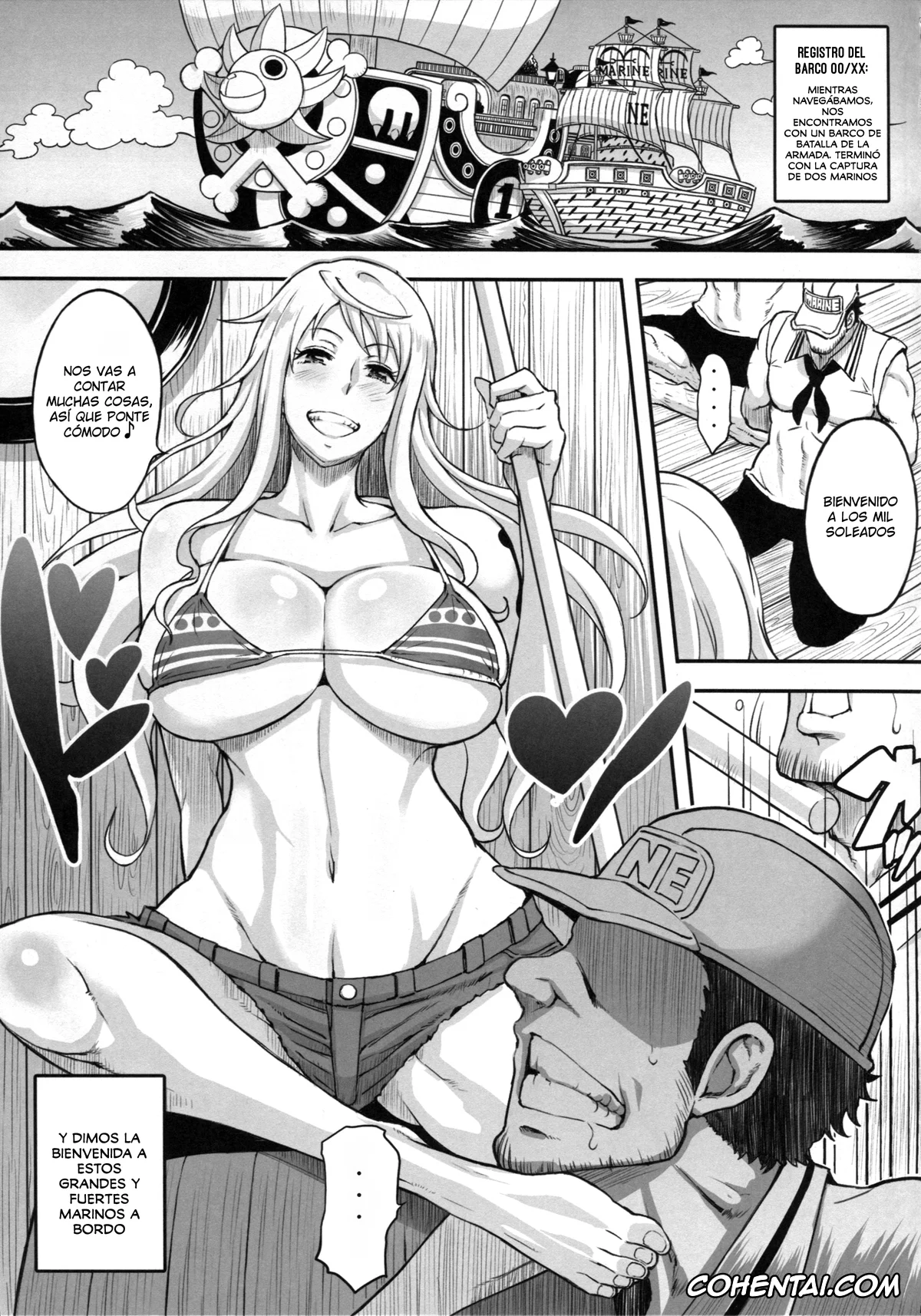 One Piece xxx, Nami xxx, Rakuen Onna Kaizoku 5 | Woman Pirate in Paradise 5 (One Piece), pagina 4