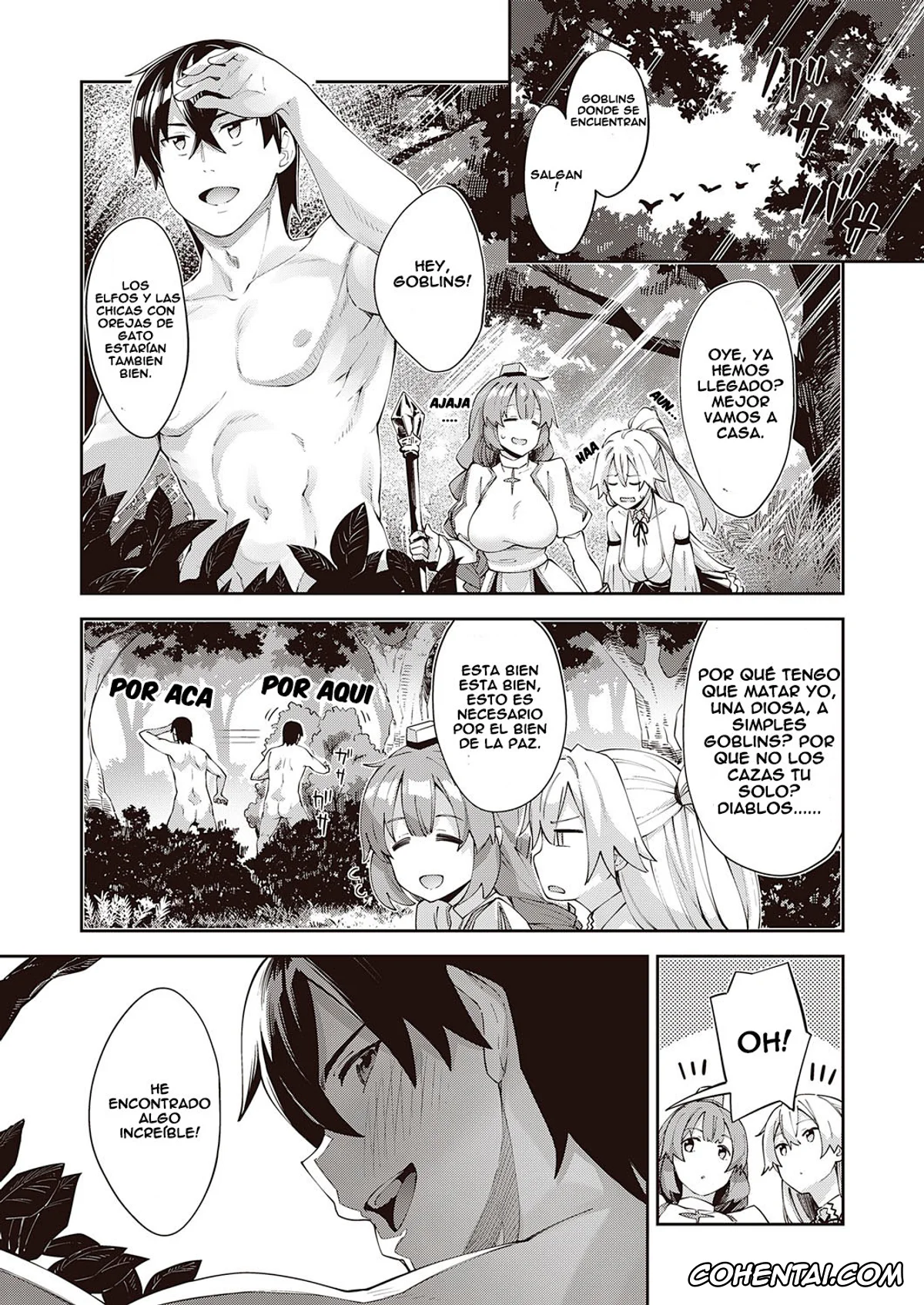 Revistas hentai, COMIC ExE hentai, Isekai Kita node Sukebe Skill de Zenryoku Ouka Shiyou to Omou 3-shame (COMIC ExE 31), pagina 3