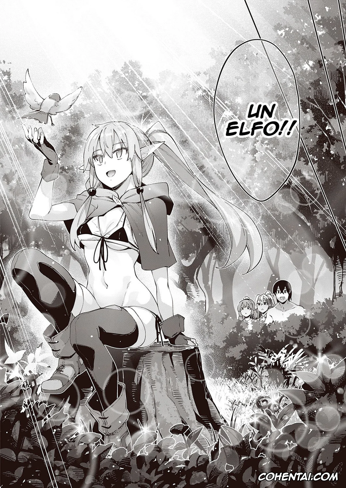 Revistas xxx, COMIC ExE xxx, Isekai Kita node Sukebe Skill de Zenryoku Ouka Shiyou to Omou 3-shame (COMIC ExE 31), pagina 4