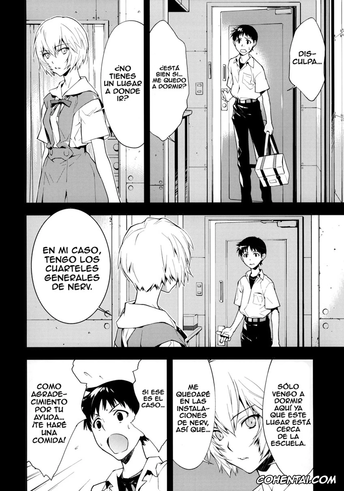 Neon Genesis Evangelion porno, Rei Ayanami porno, Shinji Ikari porno, Bluebird (Neon Genesis Evangelion), pagina 5