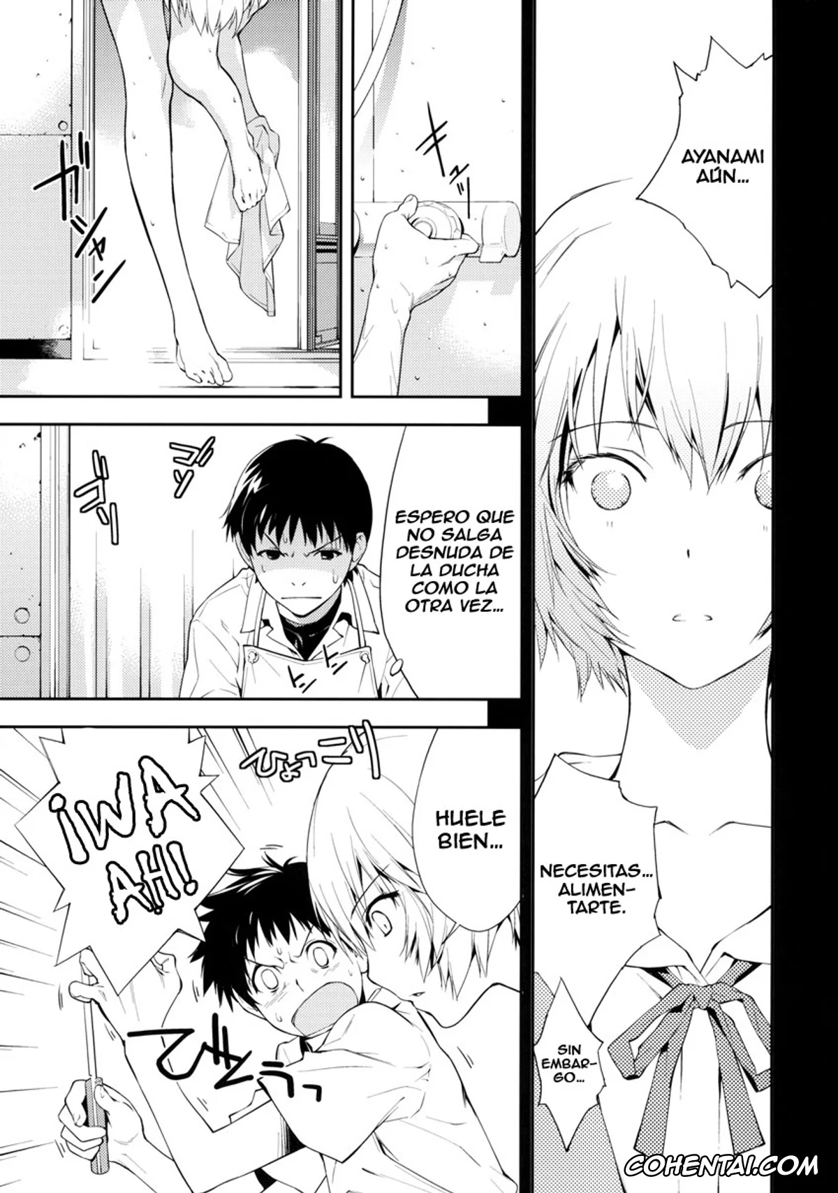Neon Genesis Evangelion hentai, Rei Ayanami hentai, Shinji Ikari hentai, Bluebird (Neon Genesis Evangelion), pagina 6