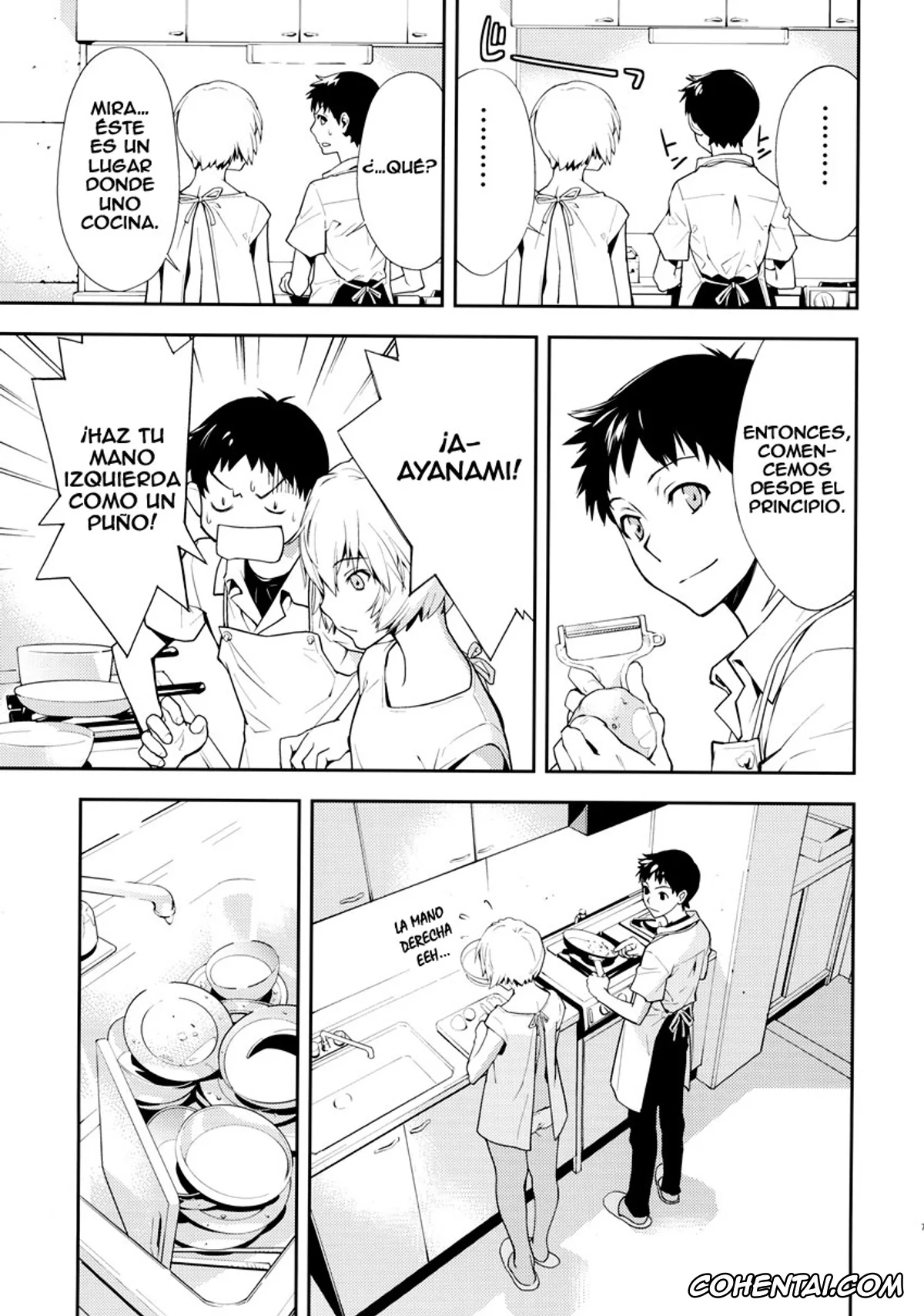 Neon Genesis Evangelion porno, Rei Ayanami porno, Shinji Ikari porno, Bluebird (Neon Genesis Evangelion), pagina 8