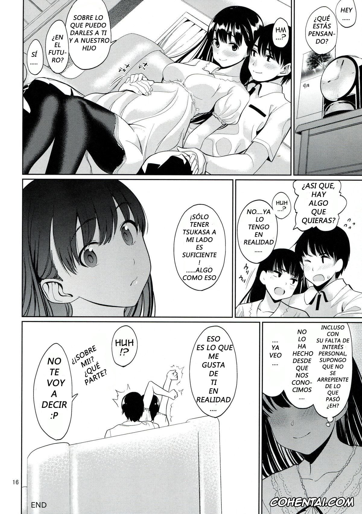 Amagami xxx, Junichi Tachibana xxx, Rihoko Sakurai xxx, Tsukasa Ayatsuji xxx, Koufuku no Conception (Amagami), pagina 16