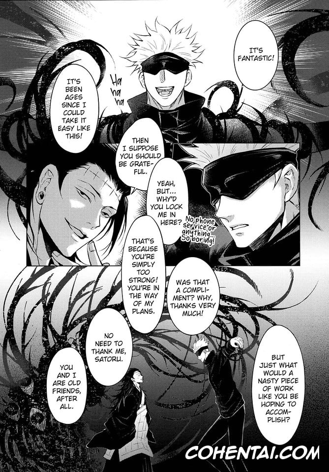 Jujutsu Kaisen hentai, Satoru Gojo hentai, Suguru Geto hentai, Terminal Lucidity (Jujutsu Kaisen), pagina 6