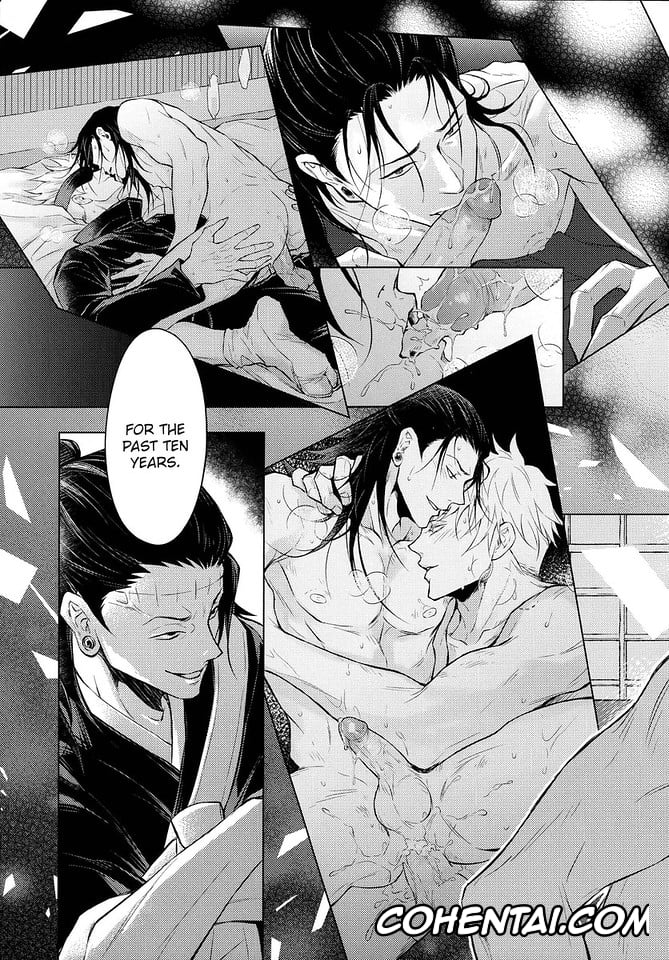 Jujutsu Kaisen hentai, Satoru Gojo hentai, Suguru Geto hentai, Terminal Lucidity (Jujutsu Kaisen), pagina 9