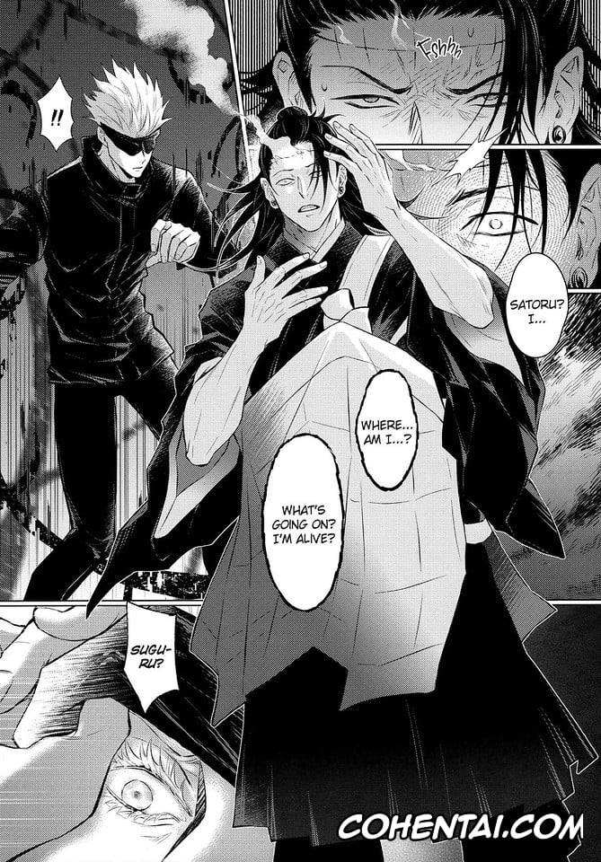 Jujutsu Kaisen hentai, Satoru Gojo hentai, Suguru Geto hentai, Terminal Lucidity (Jujutsu Kaisen), pagina 15