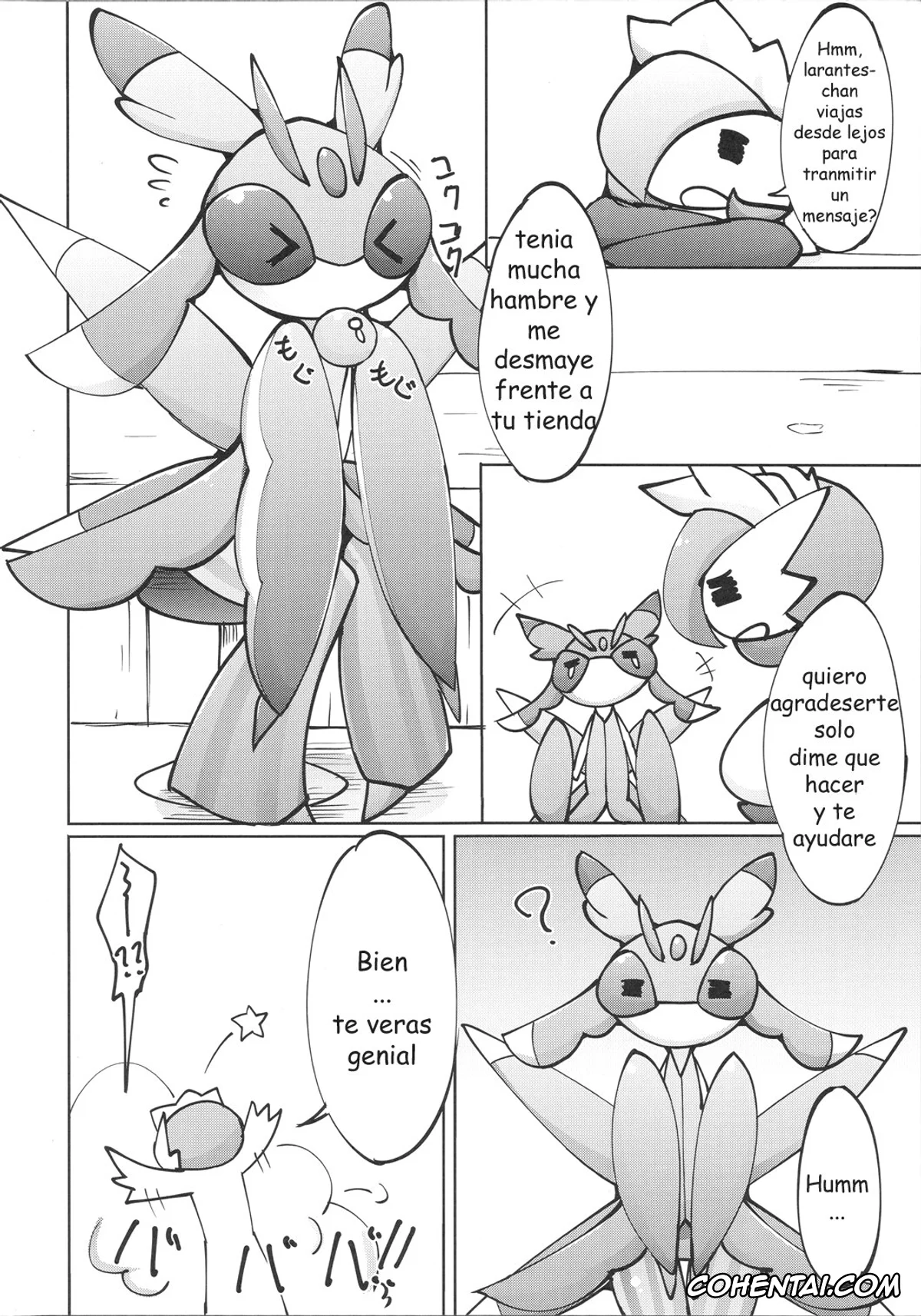 Pokemon | Pocket Monsters hentai, Gardevoir hentai, Lurantis hentai, Maid-san to Hanakamakiri-san no Ongaeshi (Pokémon), pagina 9
