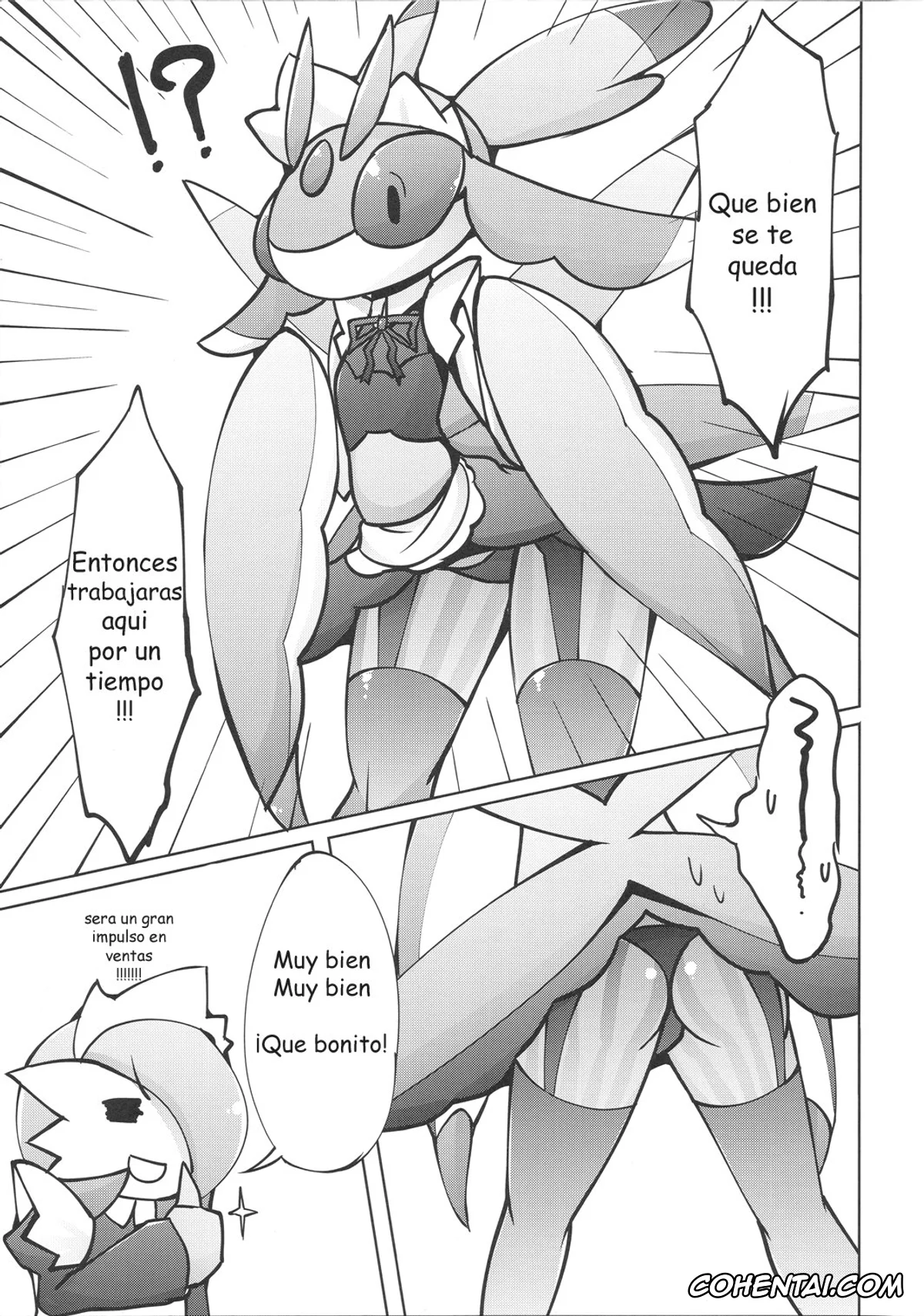 Pokemon | Pocket Monsters xxx, Gardevoir xxx, Lurantis xxx, Maid-san to Hanakamakiri-san no Ongaeshi (Pokémon), pagina 10