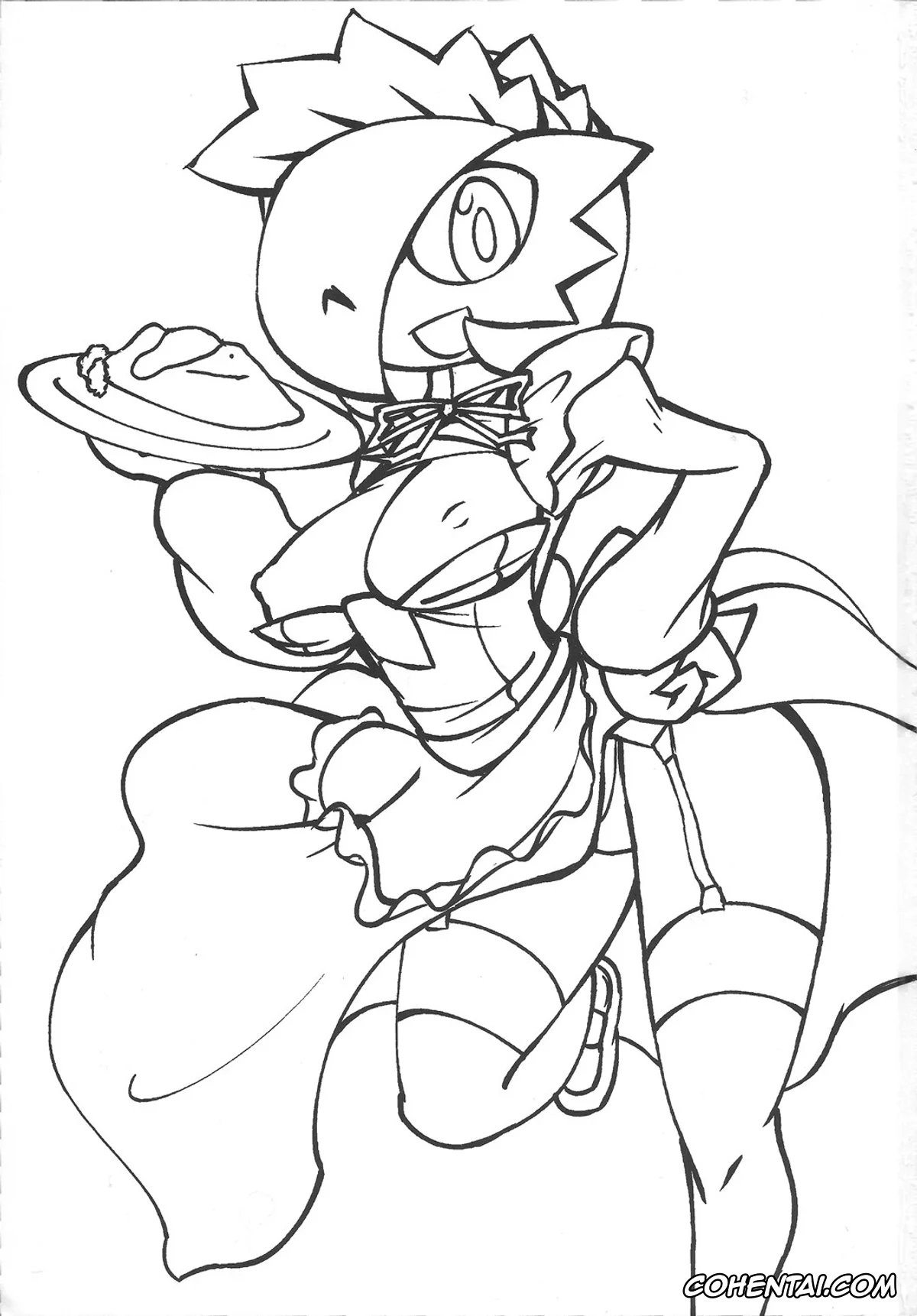 Pokemon | Pocket Monsters porno, Gardevoir porno, Suteki na Maid-san no Ura Menu (Pokémon), pagina 2