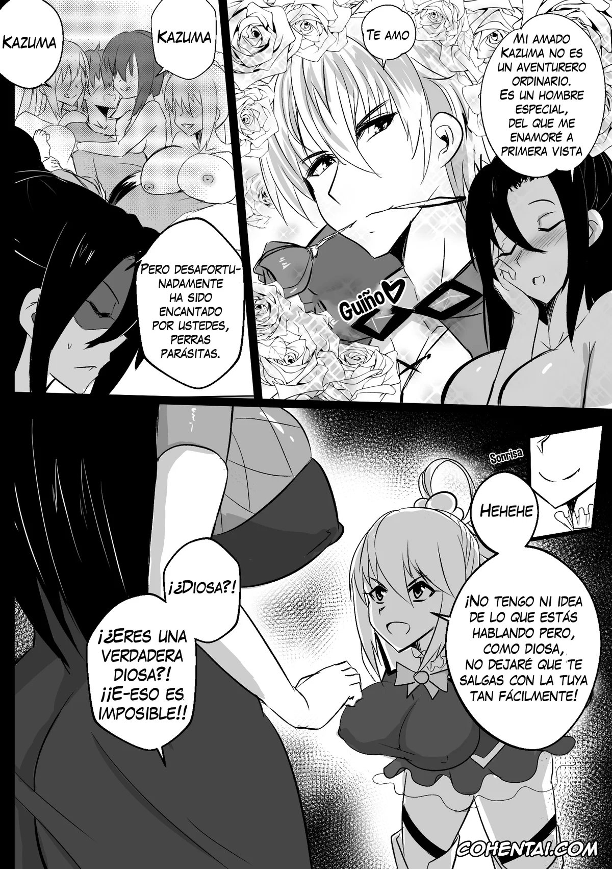 Kono Subarashii Sekai ni Syukufuku o! hentai, Aqua hentai, Darkness | Lalatina Ford Dustiness hentai, Megumin hentai, Sylvia hentai, B-Trayal 29 (Kono Subarashii Sekai ni Syukufuko o!), pagina 3