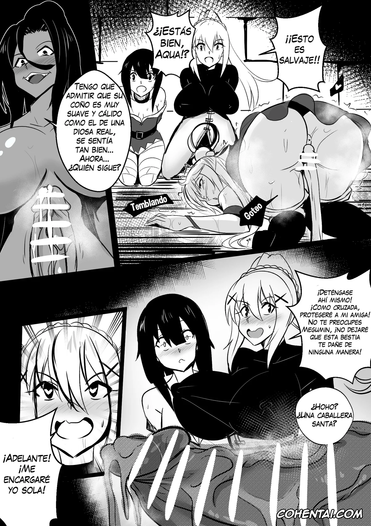 Kono Subarashii Sekai ni Syukufuku o! xxx, Aqua xxx, Darkness | Lalatina Ford Dustiness xxx, Megumin xxx, Sylvia xxx, B-Trayal 29 (Kono Subarashii Sekai ni Syukufuko o!), pagina 7