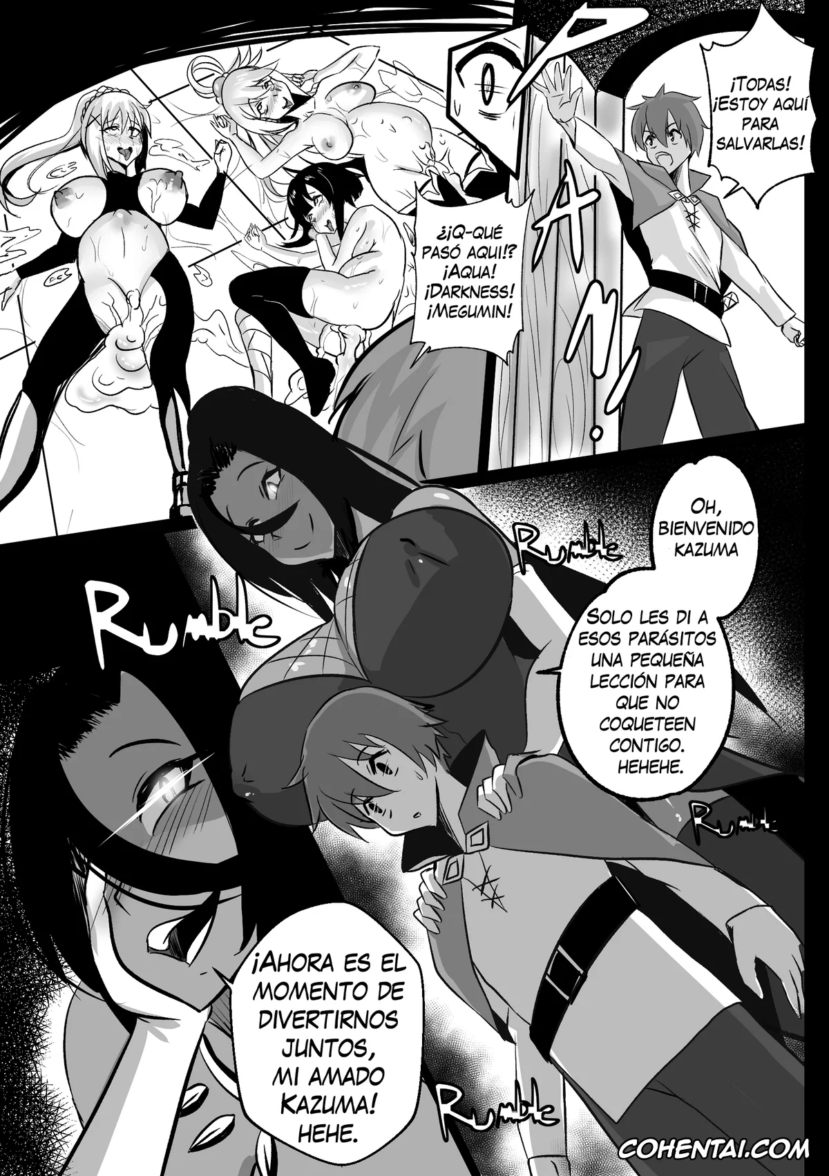 Kono Subarashii Sekai ni Syukufuku o! xxx, Aqua xxx, Darkness | Lalatina Ford Dustiness xxx, Megumin xxx, Sylvia xxx, B-Trayal 29 (Kono Subarashii Sekai ni Syukufuko o!), pagina 13