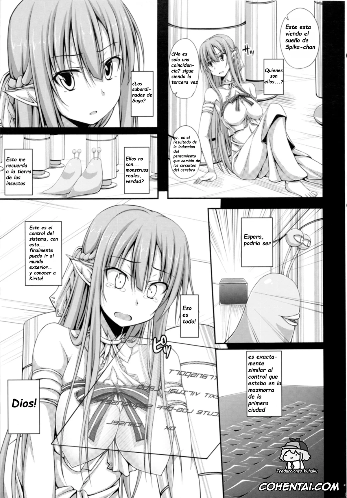 Sword Art Online xxx, Asuna Yuuki xxx, SLAVE ASUNA ONLINE 2 (Sword Art Online), pagina 4