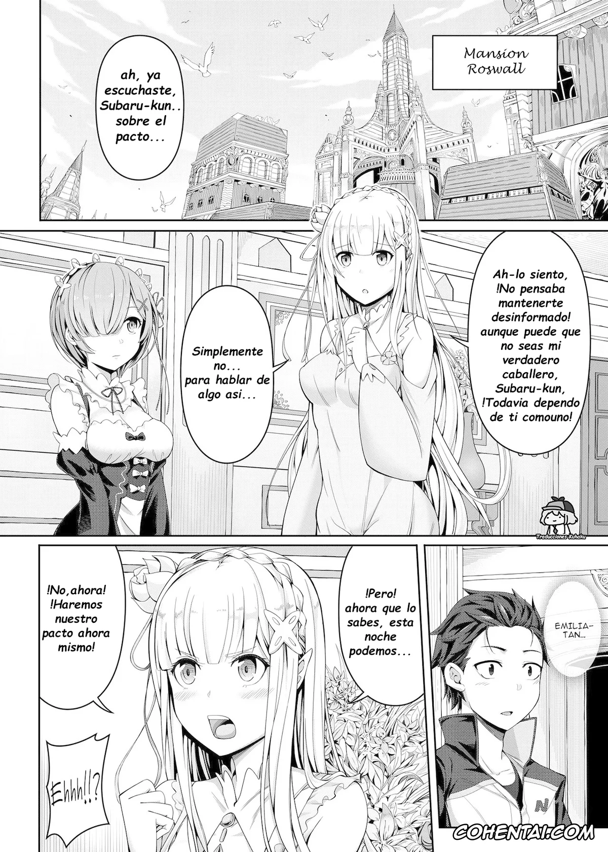 Re:Zero kara Hajimeru Isekai Seikatsu xxx, Anastasia Hoshin xxx, Emilia xxx, Rem xxx, Roswaal L. Mathers xxx, Subaru Natsuki xxx, Jishou Kishidou (Re:Zero kara Hajimeru Isekai Seikatsu), pagina 7