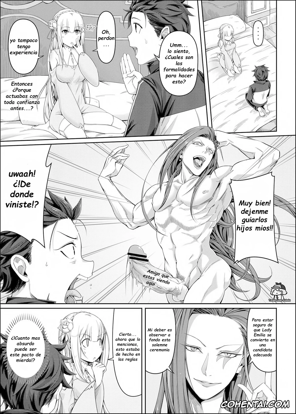 Re:Zero kara Hajimeru Isekai Seikatsu xxx, Anastasia Hoshin xxx, Emilia xxx, Rem xxx, Roswaal L. Mathers xxx, Subaru Natsuki xxx, Jishou Kishidou (Re:Zero kara Hajimeru Isekai Seikatsu), pagina 10