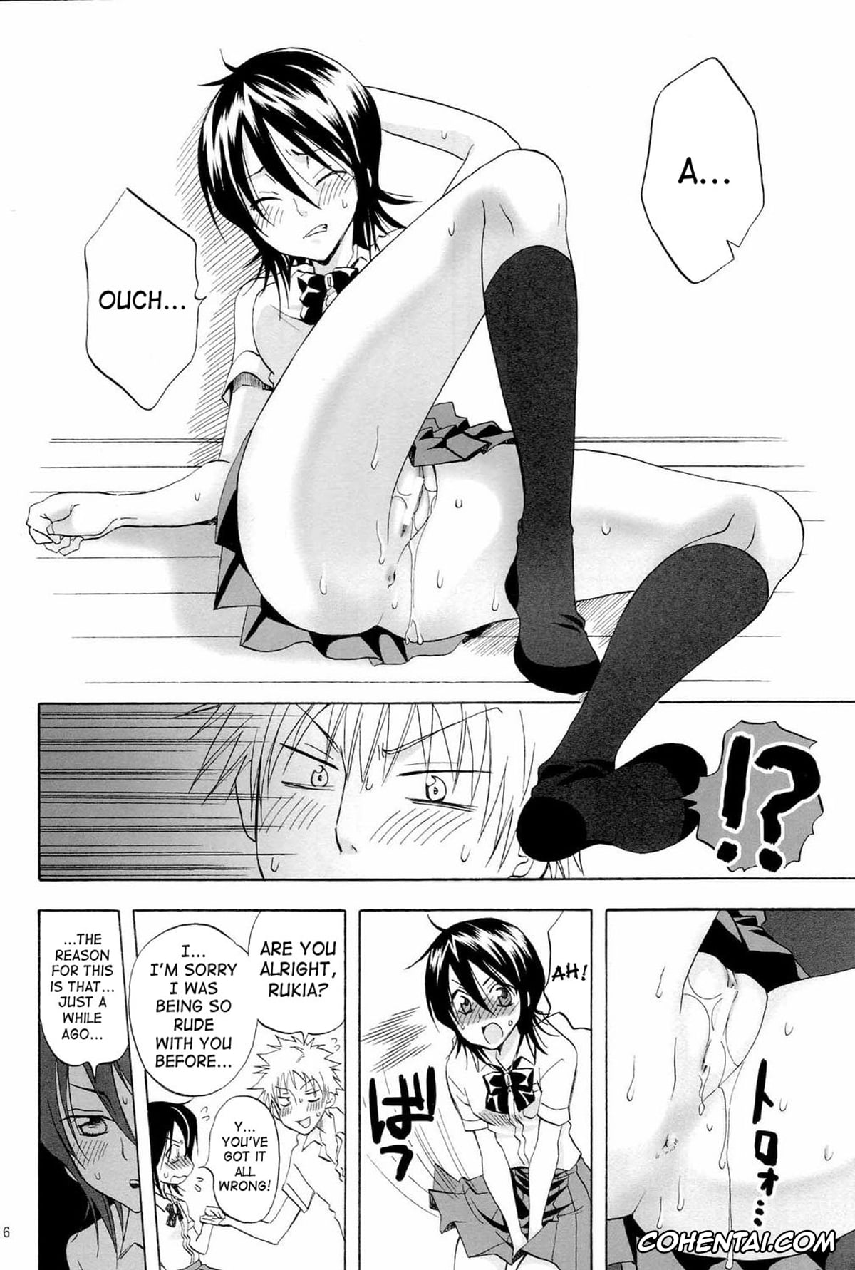 Bleach porno, Grimmjow Jaegerjaquez porno, Ichigo Kurosaki porno, Orihime Inoue porno, Rukia Kuchiki porno, Berry Strawberry (Bleach), pagina 5