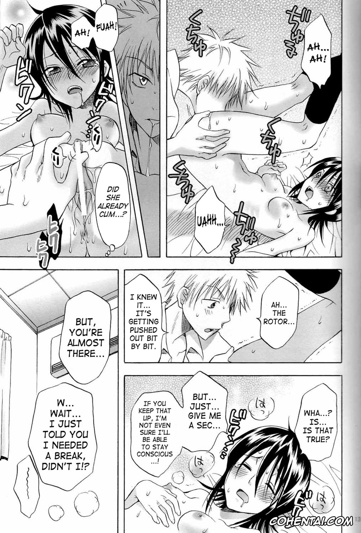 Bleach hentai, Grimmjow Jaegerjaquez hentai, Ichigo Kurosaki hentai, Orihime Inoue hentai, Rukia Kuchiki hentai, Berry Strawberry (Bleach), pagina 12