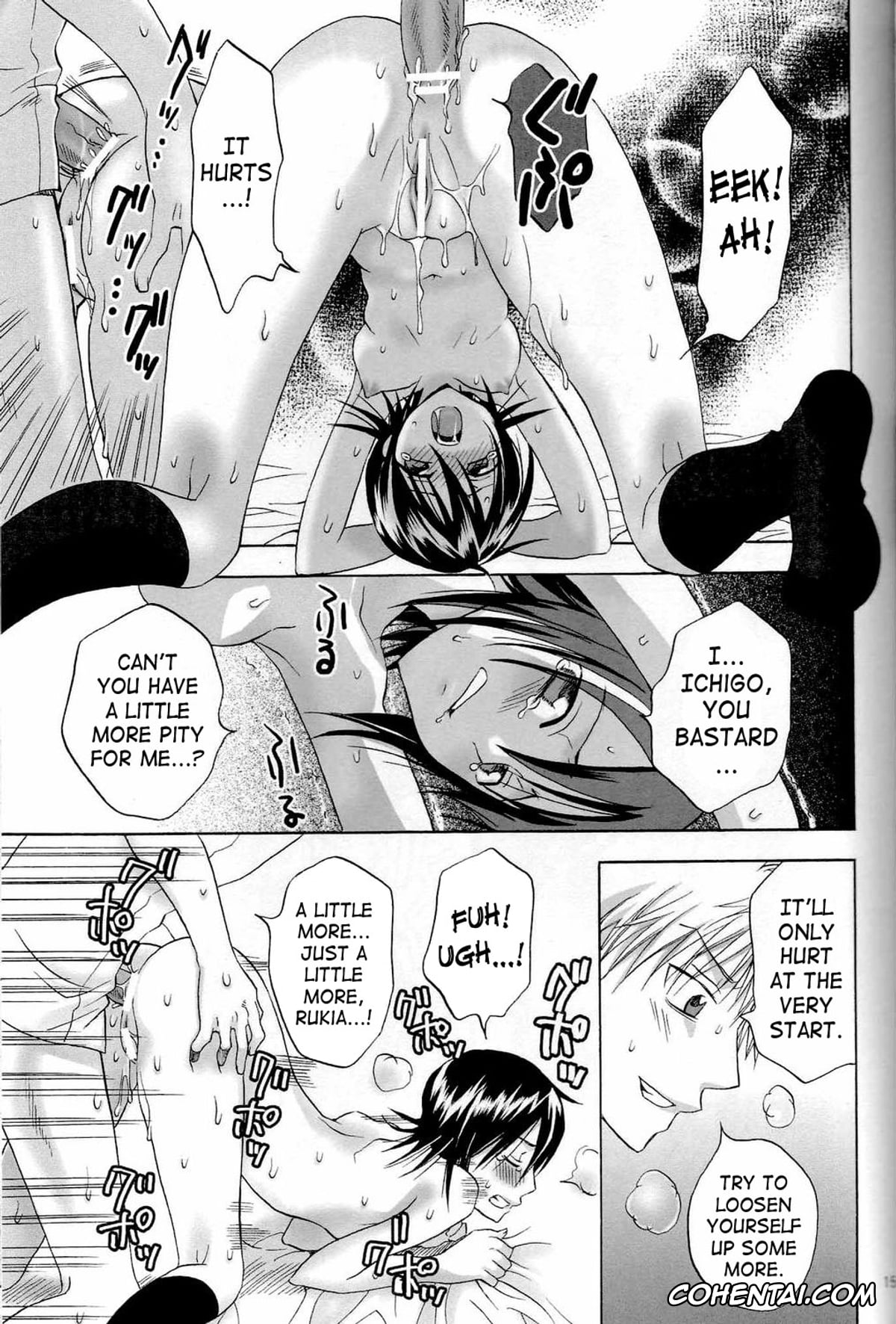 Bleach porno, Grimmjow Jaegerjaquez porno, Ichigo Kurosaki porno, Orihime Inoue porno, Rukia Kuchiki porno, Berry Strawberry (Bleach), pagina 14