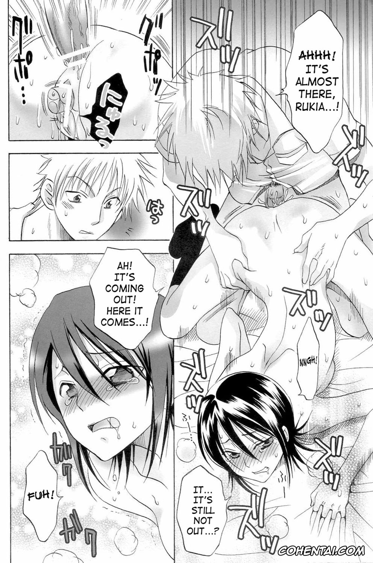 Bleach hentai, Grimmjow Jaegerjaquez hentai, Ichigo Kurosaki hentai, Orihime Inoue hentai, Rukia Kuchiki hentai, Berry Strawberry (Bleach), pagina 15