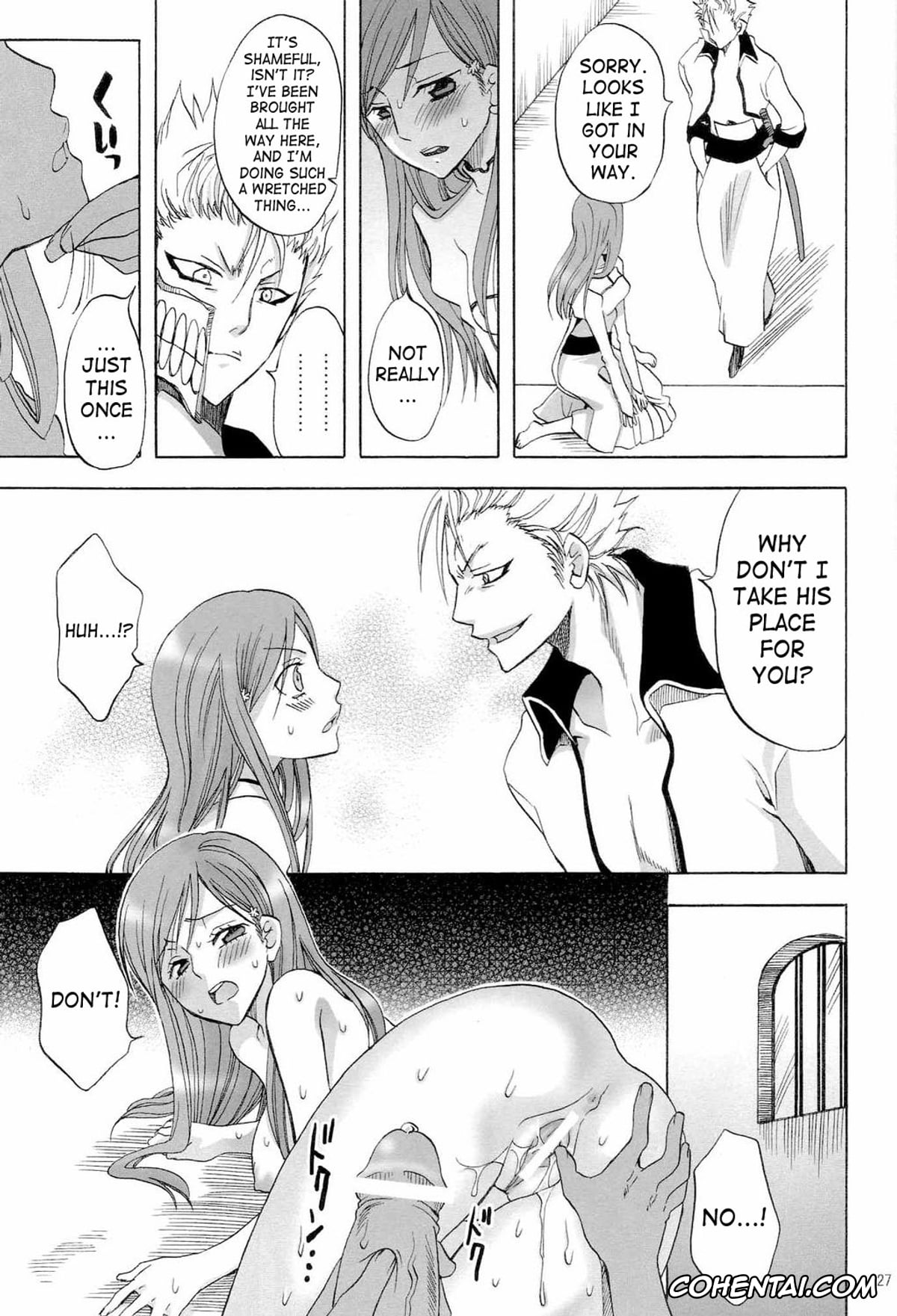 Bleach porno, Grimmjow Jaegerjaquez porno, Ichigo Kurosaki porno, Orihime Inoue porno, Rukia Kuchiki porno, Berry Strawberry (Bleach), pagina 26