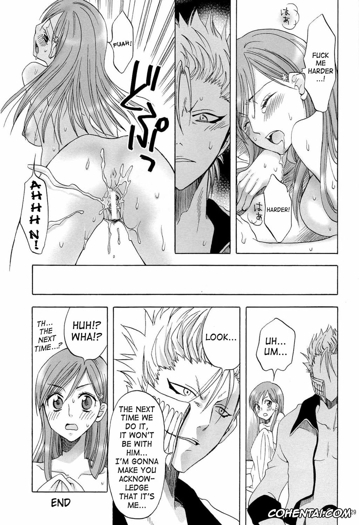 Bleach xxx, Grimmjow Jaegerjaquez xxx, Ichigo Kurosaki xxx, Orihime Inoue xxx, Rukia Kuchiki xxx, Berry Strawberry (Bleach), pagina 28