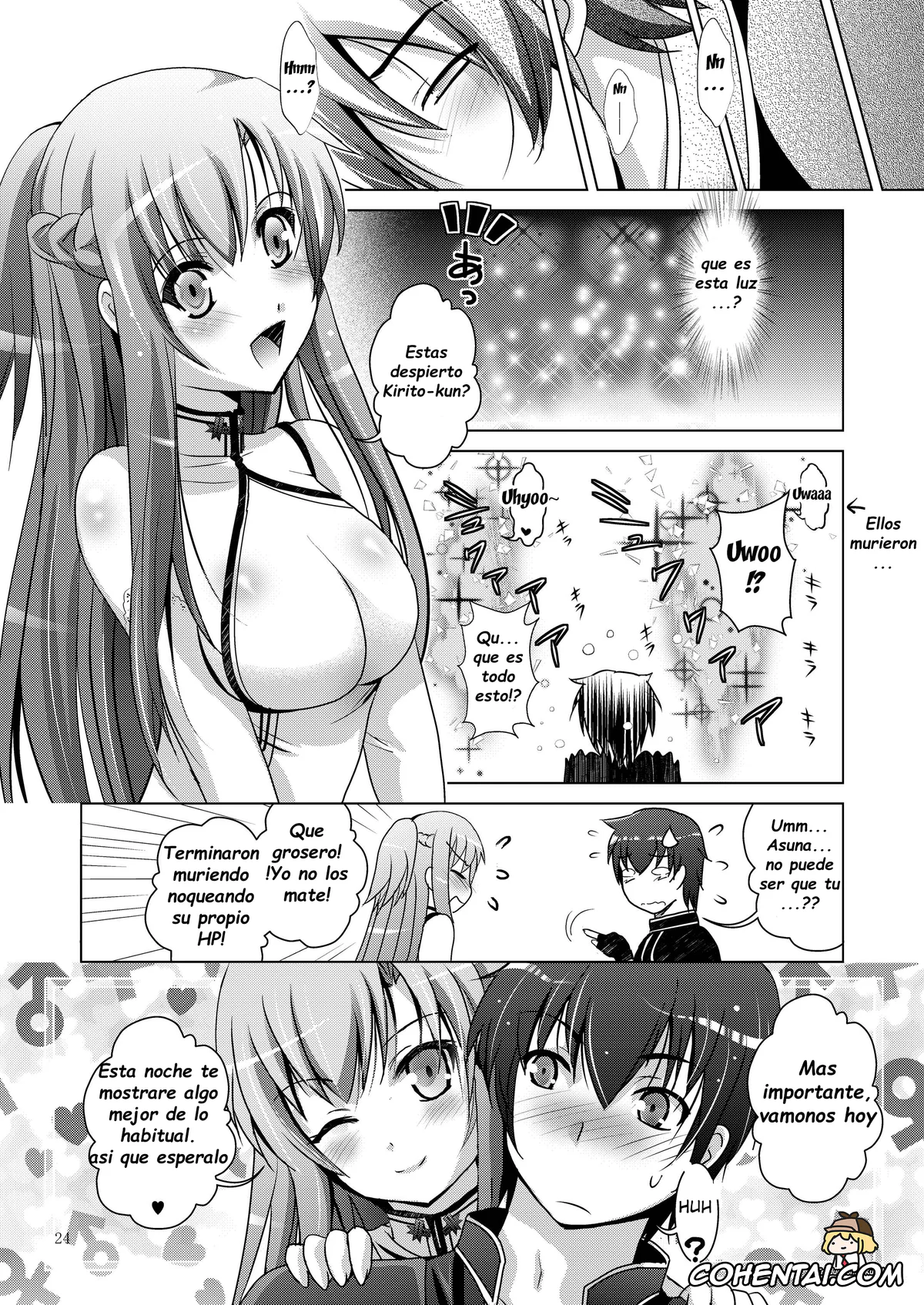 Sword Art Online porno, Asuna Yuuki porno, MOUSOU THEATER 35 (Sword Art Online), pagina 23