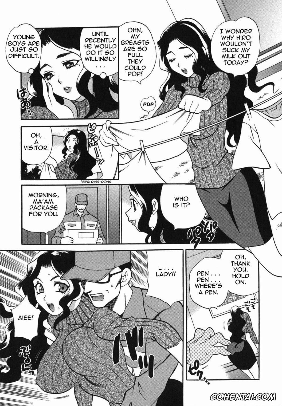 Manga hentai, Tankoubon hentai, Milk Mama, pagina 33
