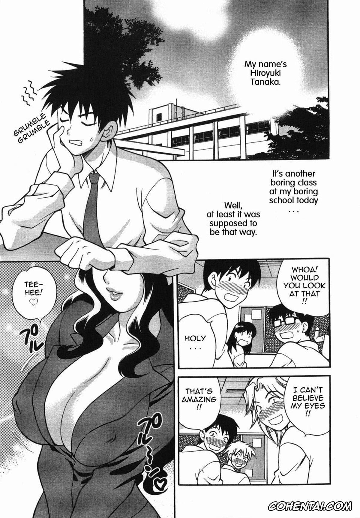Manga porno, Tankoubon porno, Milk Mama, pagina 47