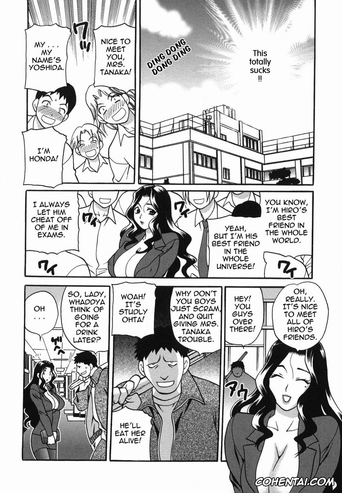 Manga porno, Tankoubon porno, Milk Mama, pagina 50