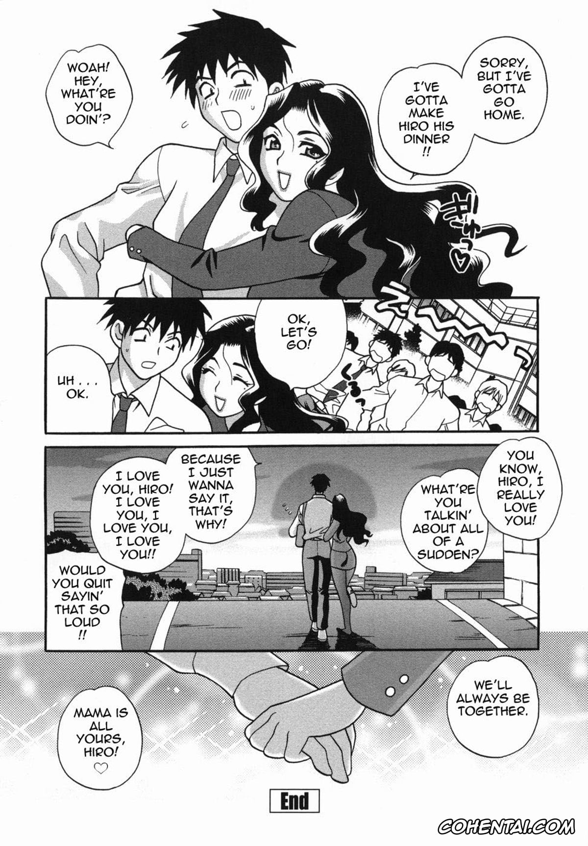 Manga porno, Tankoubon porno, Milk Mama, pagina 68