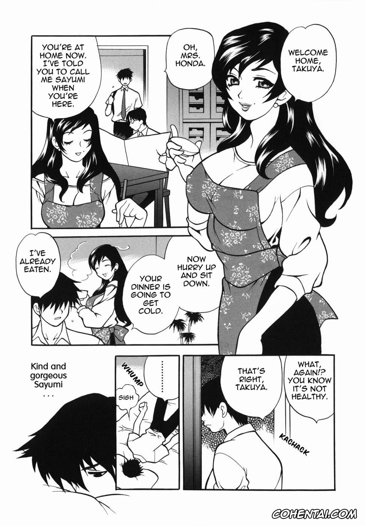 Manga xxx, Tankoubon xxx, Milk Mama, pagina 73