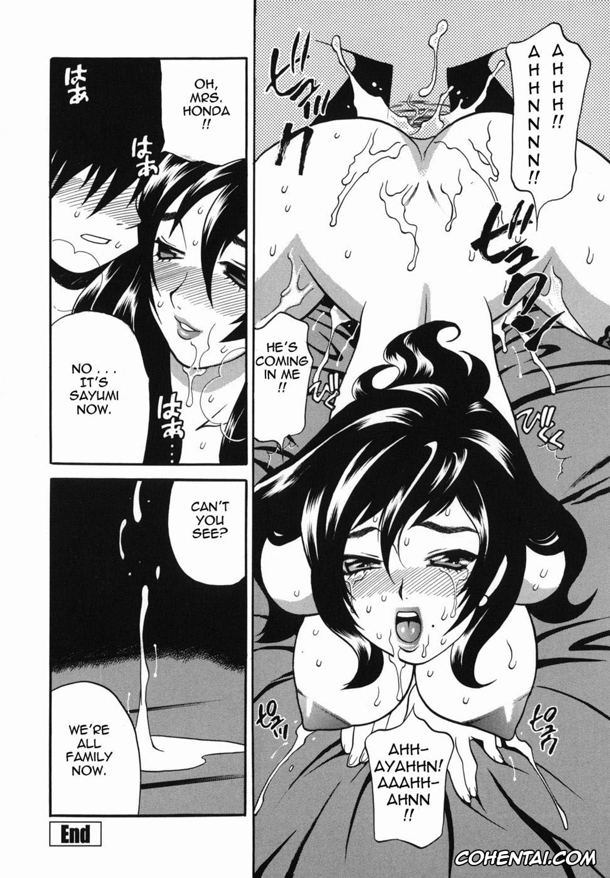 Manga hentai, Tankoubon hentai, Milk Mama, pagina 84