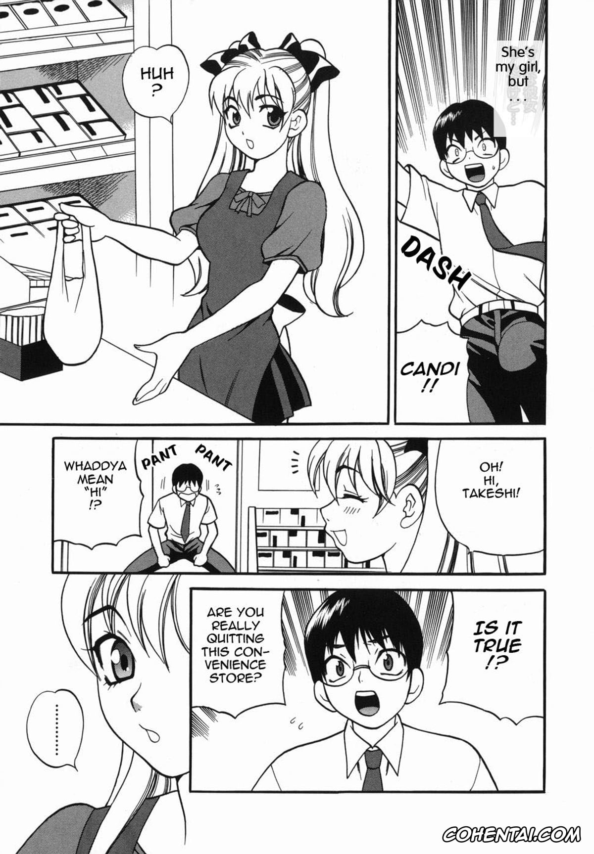 Manga porno, Tankoubon porno, Milk Mama, pagina 119