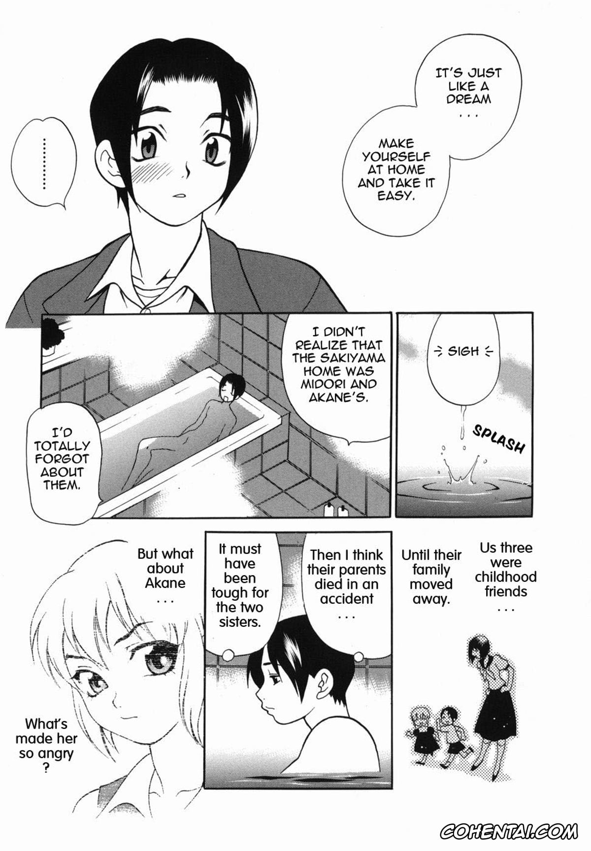 Manga porno, Tankoubon porno, Milk Mama, pagina 137