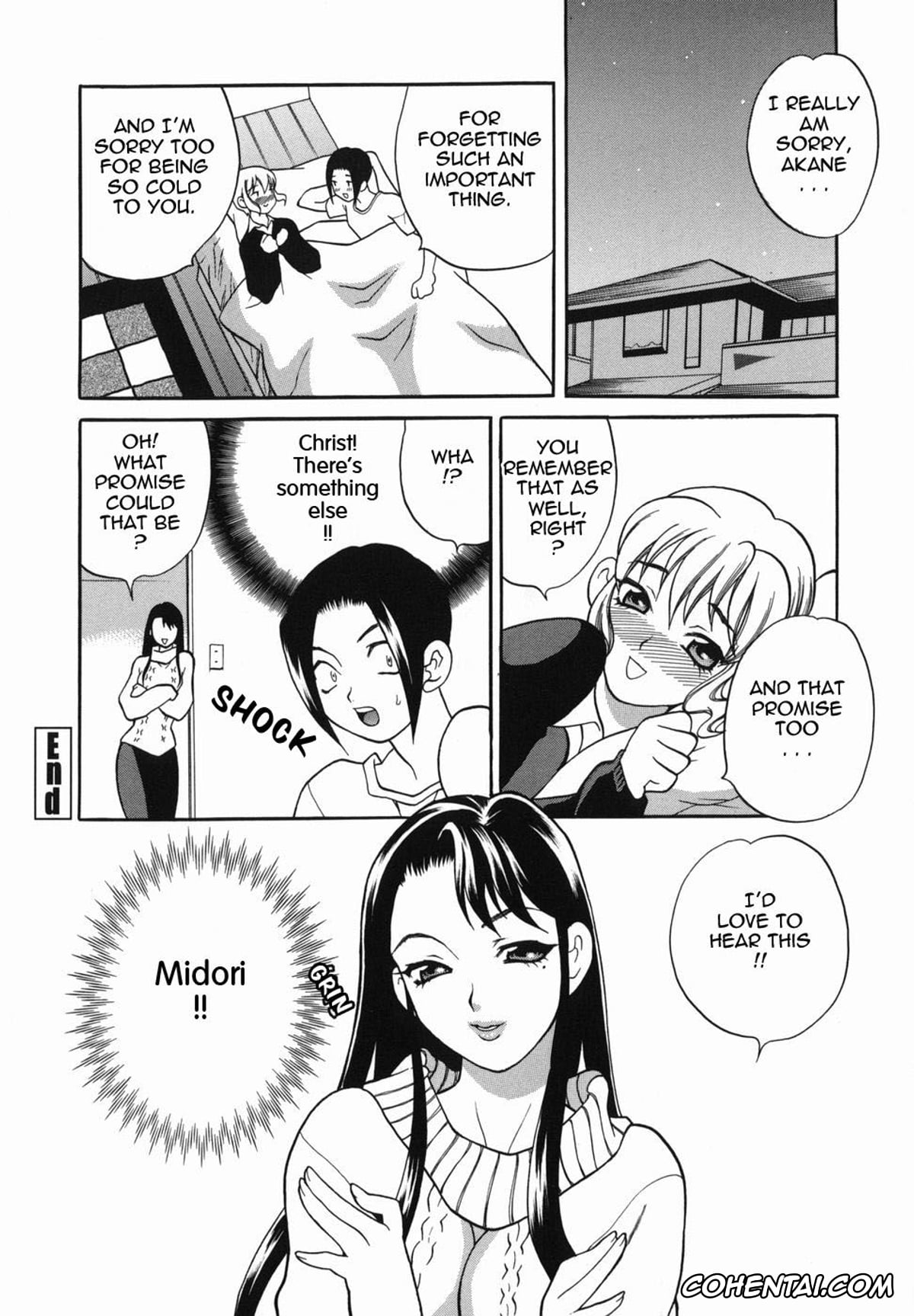 Manga porno, Tankoubon porno, Milk Mama, pagina 164