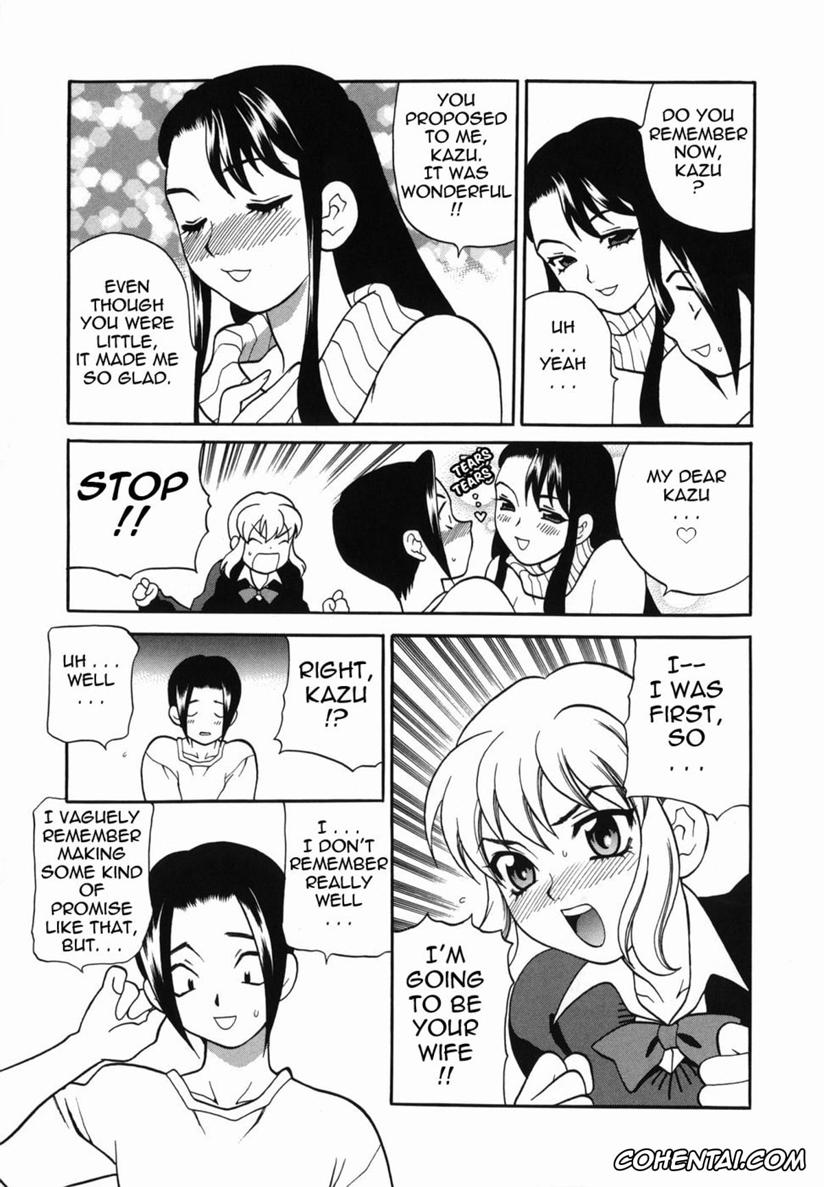 Manga porno, Tankoubon porno, Milk Mama, pagina 167