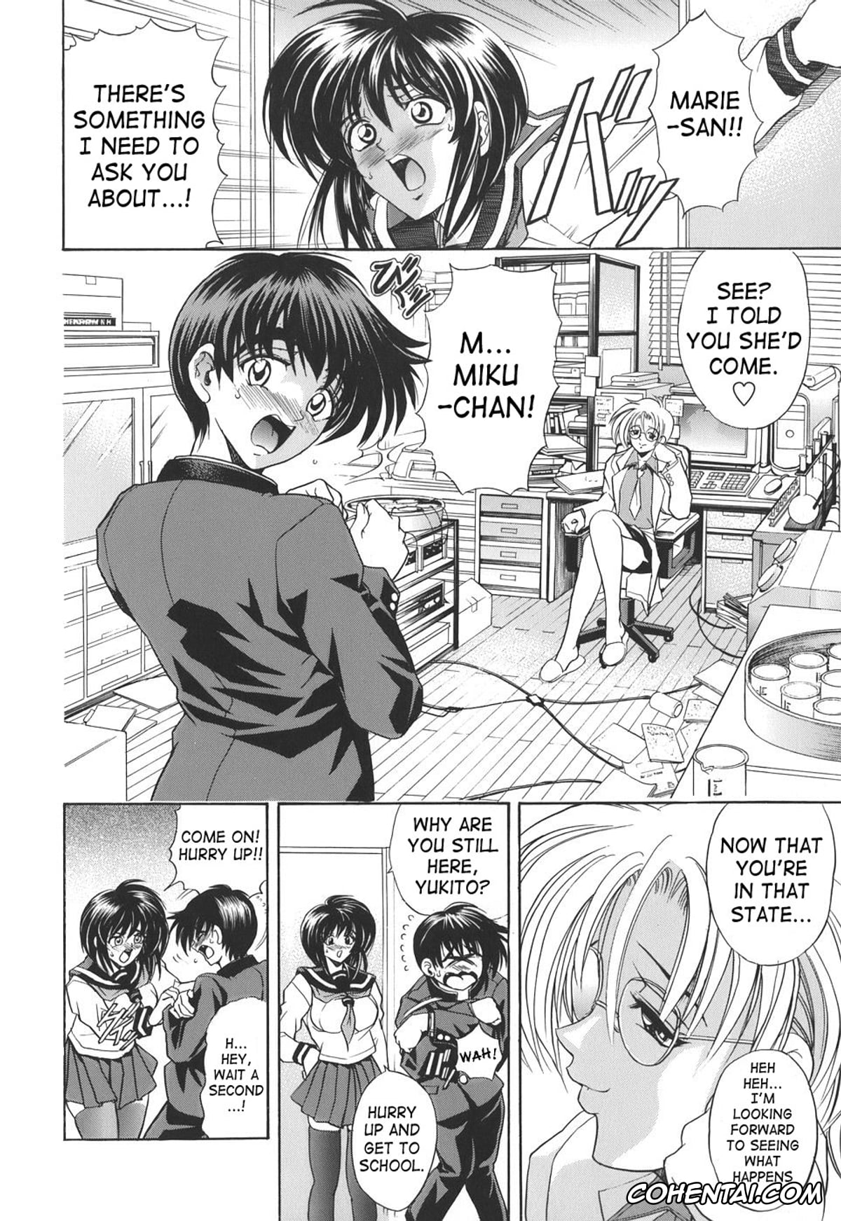 Manga porno, Tankoubon porno, Copipe! – Copy Paste, pagina 11